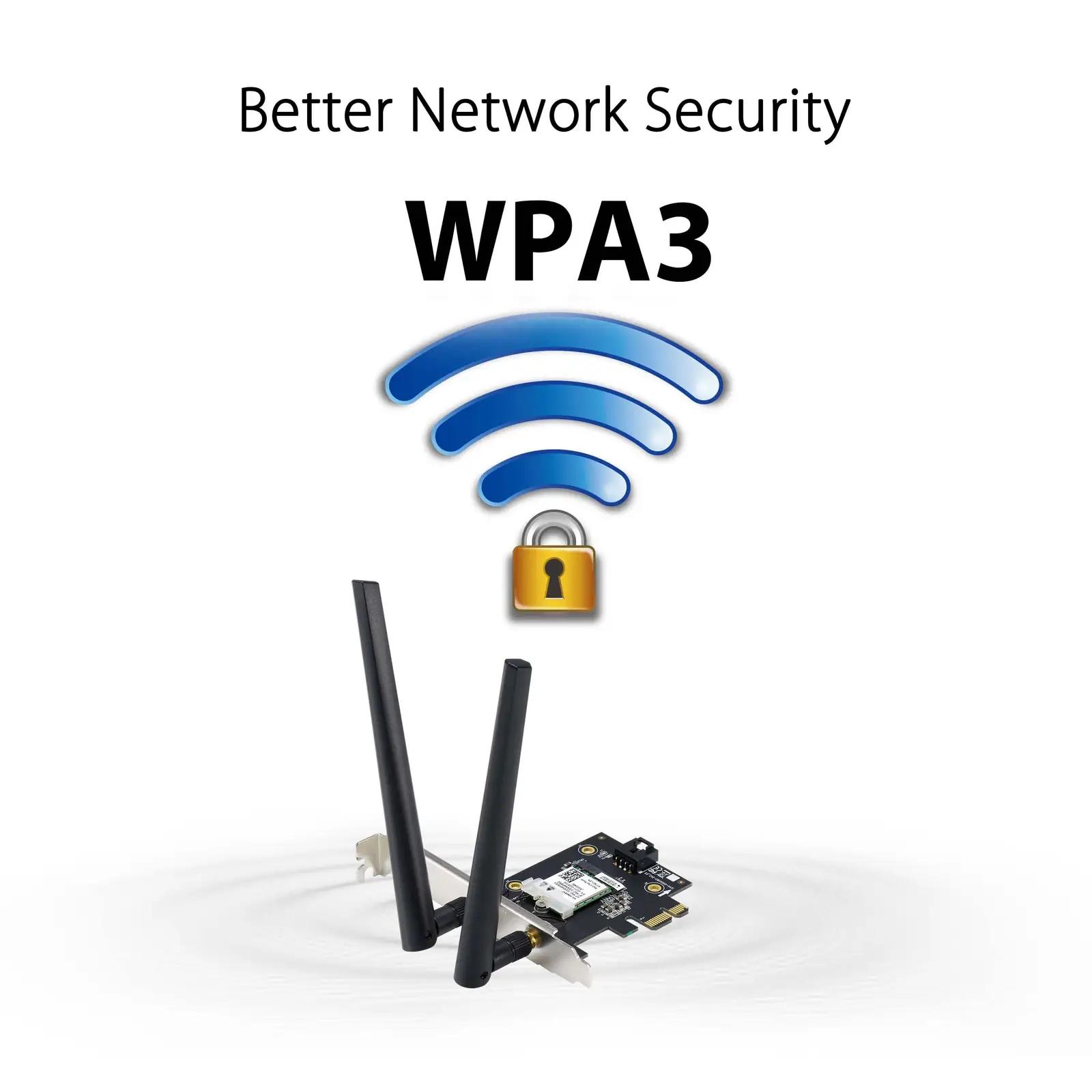 ASUS kiire WiFi 6E PCI-E kaart — stabiilne koduvõrk ja Bluetooth – pilt 6