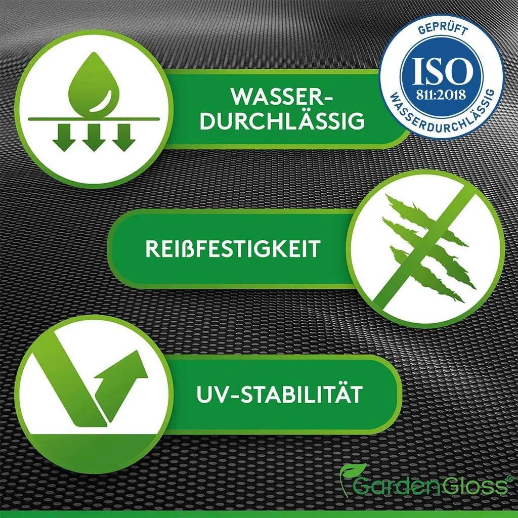 GardenGloss tugev 30 m² umbrohumatt — vastupidav ja veesisaldav – pilt 6