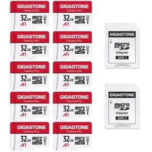 Gigastone GS-2IN1600X32GBX10-B mälukaartid – toote esivaade