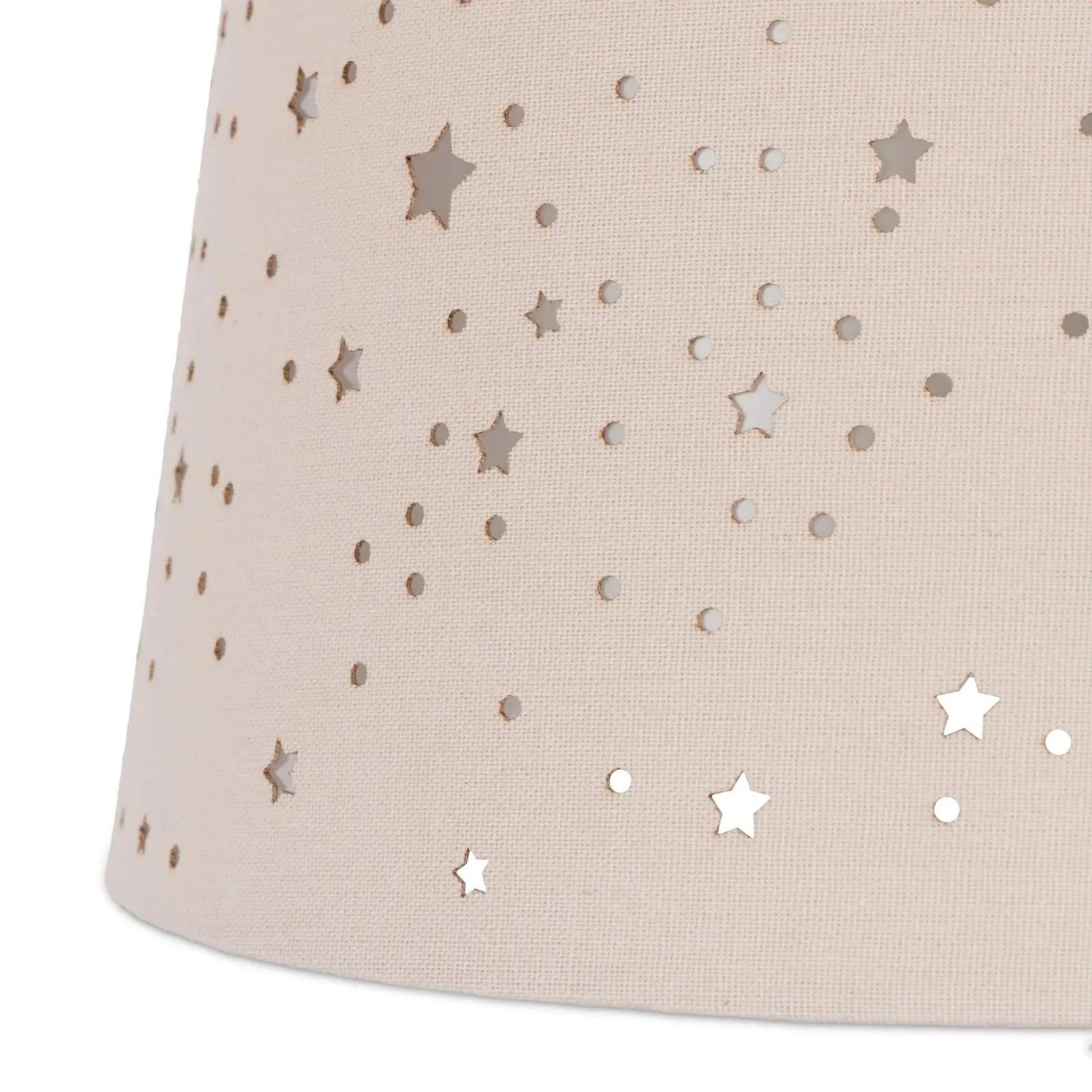 Relaxdays roosa lastenurkade ripats-lamp – pilt 8