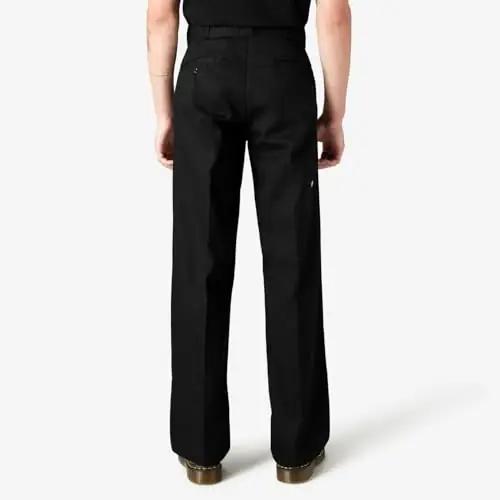 Dickies vastupidav twill tööpüksid kahe-kõrgusega põlvega – must – pakend ja tarvikud