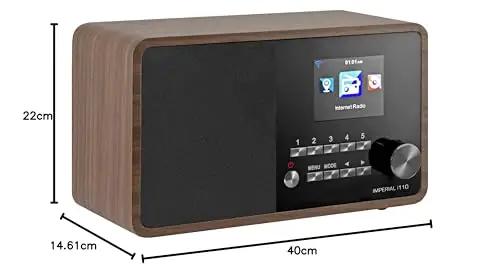 Imperial puidust internetiraadio — soojade toonidega ja – pilt 7