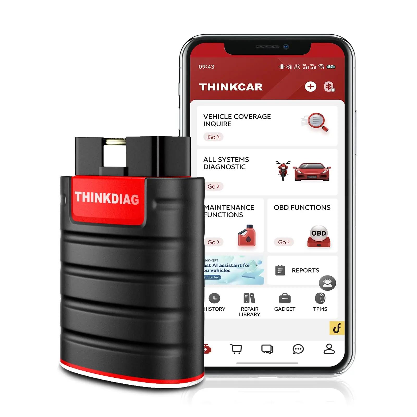 thinkcar obd-ii diagnostikavahendid – toote esivaade
