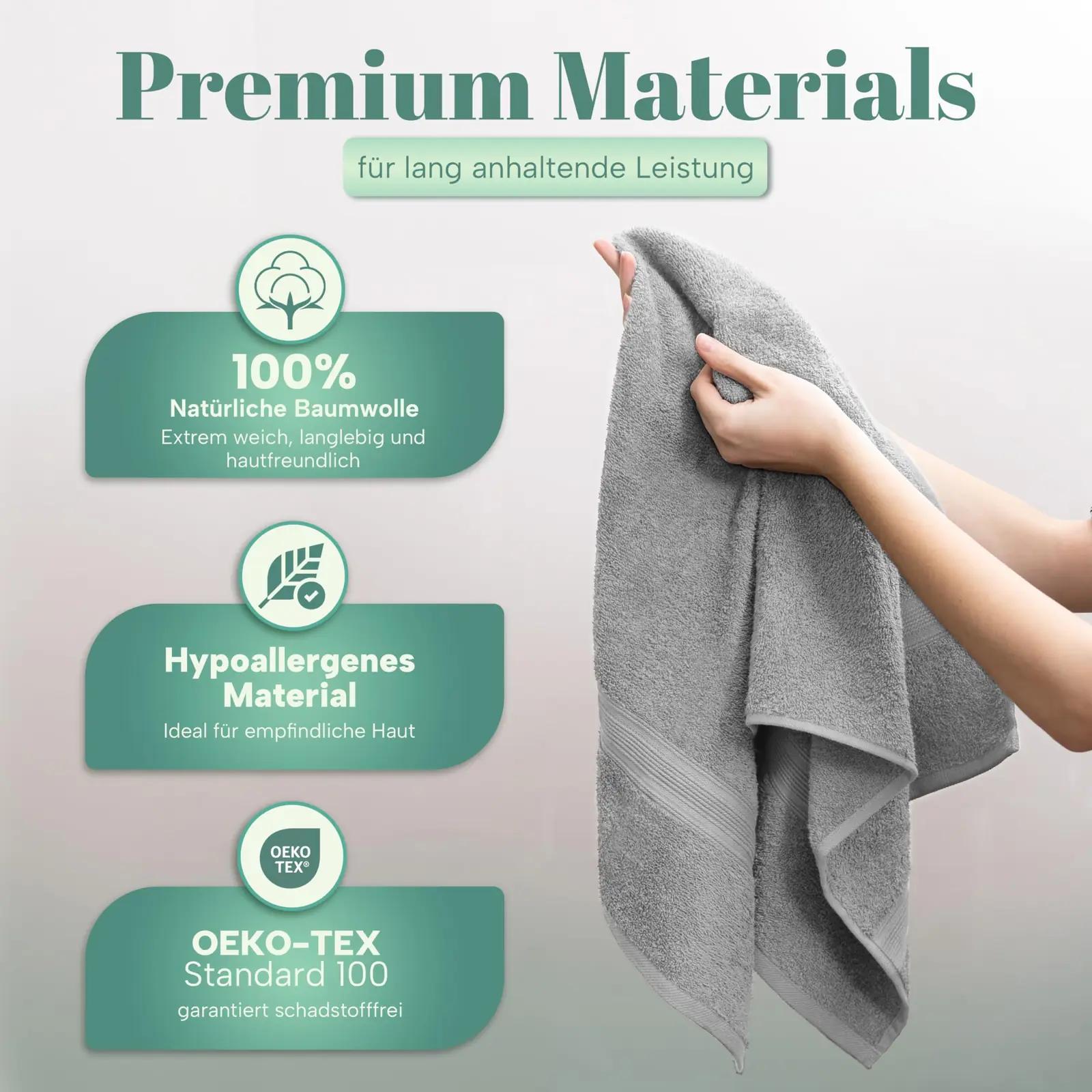 NatureMark pehmed käterätid 8-komplekt 100% puuvill – pakend ja tarvikud