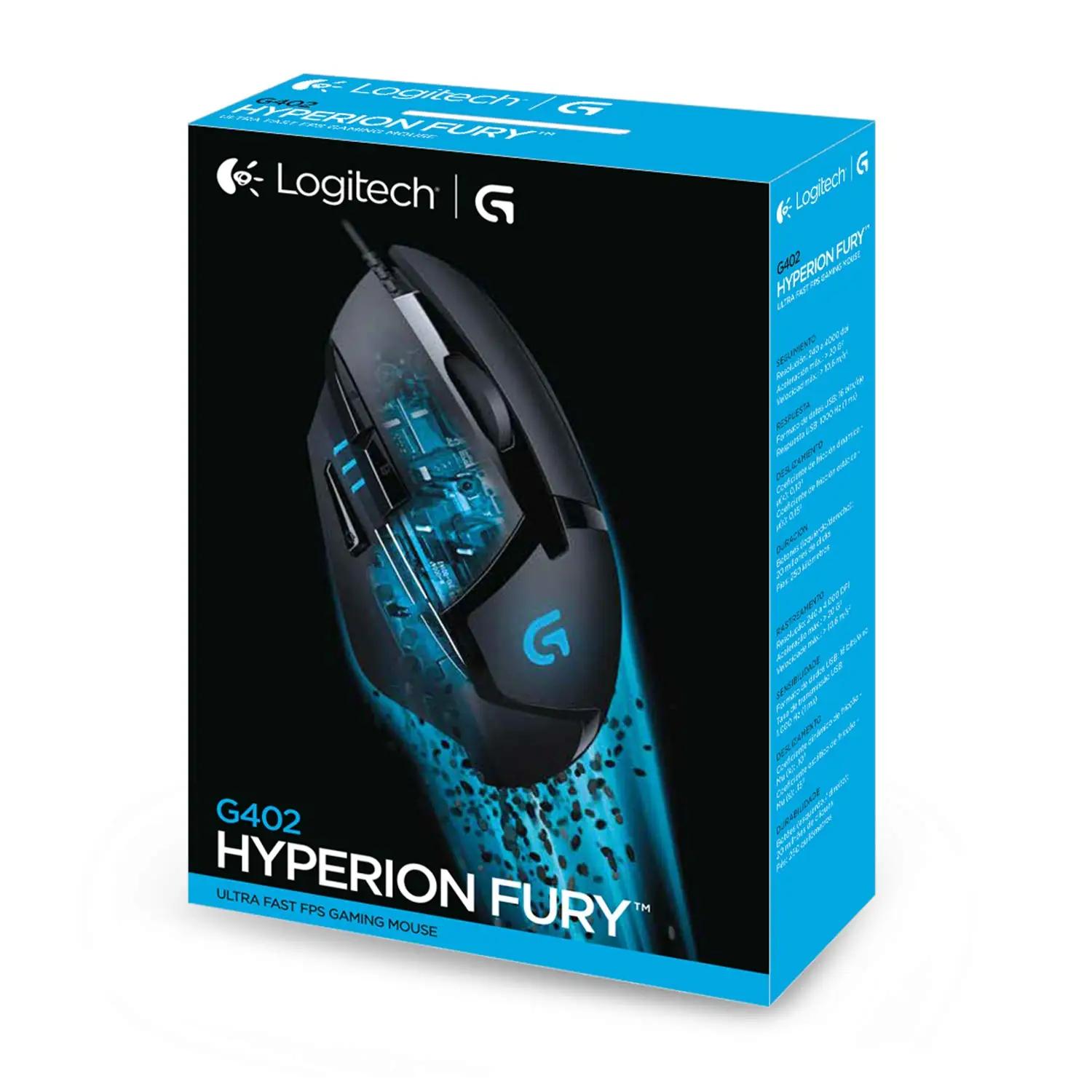 Logitech G kerge mänguhiir G402 – täpne 4K optiline sensor – pilt 7