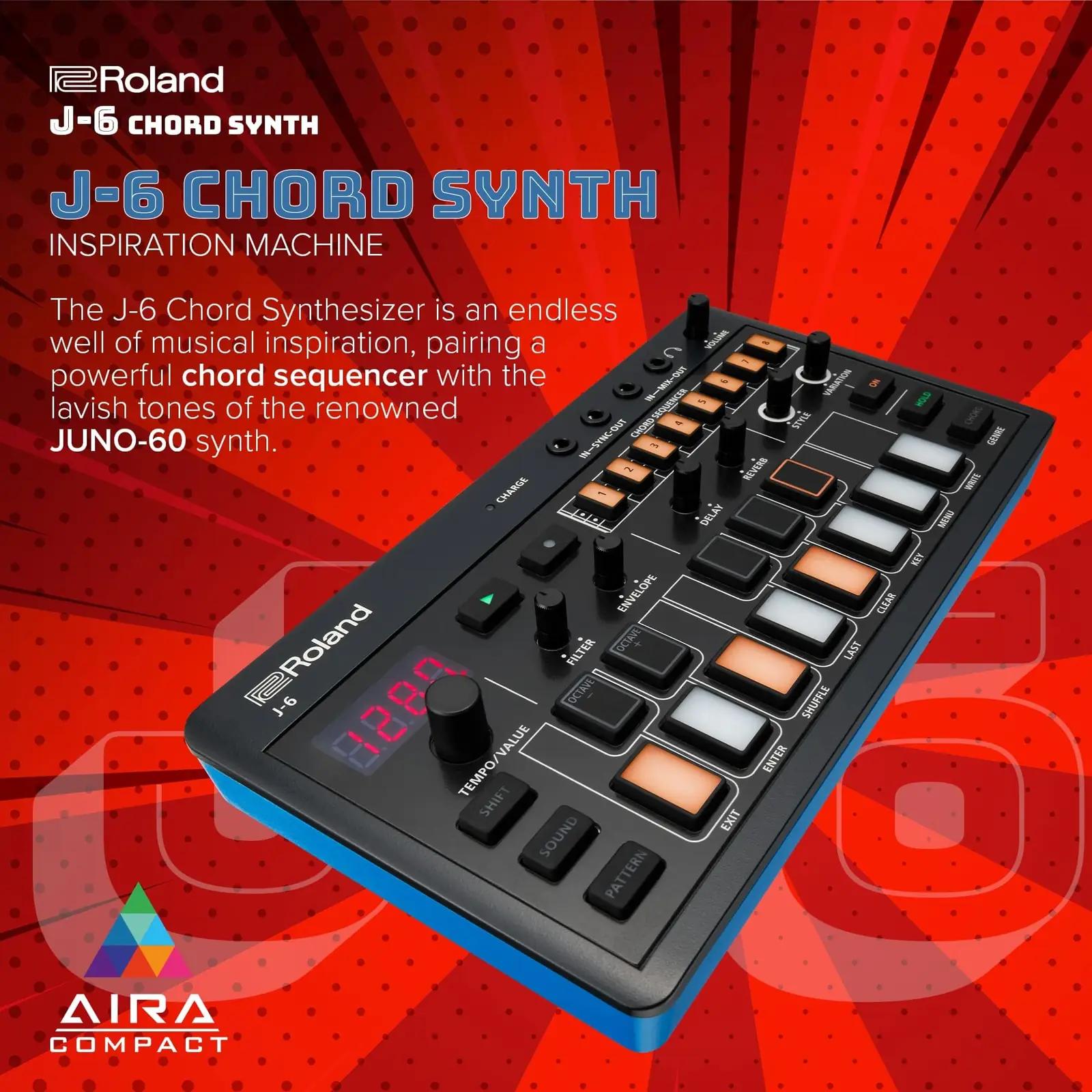 Roland J-6 lauasüntesaatorid – detailne lähivaade