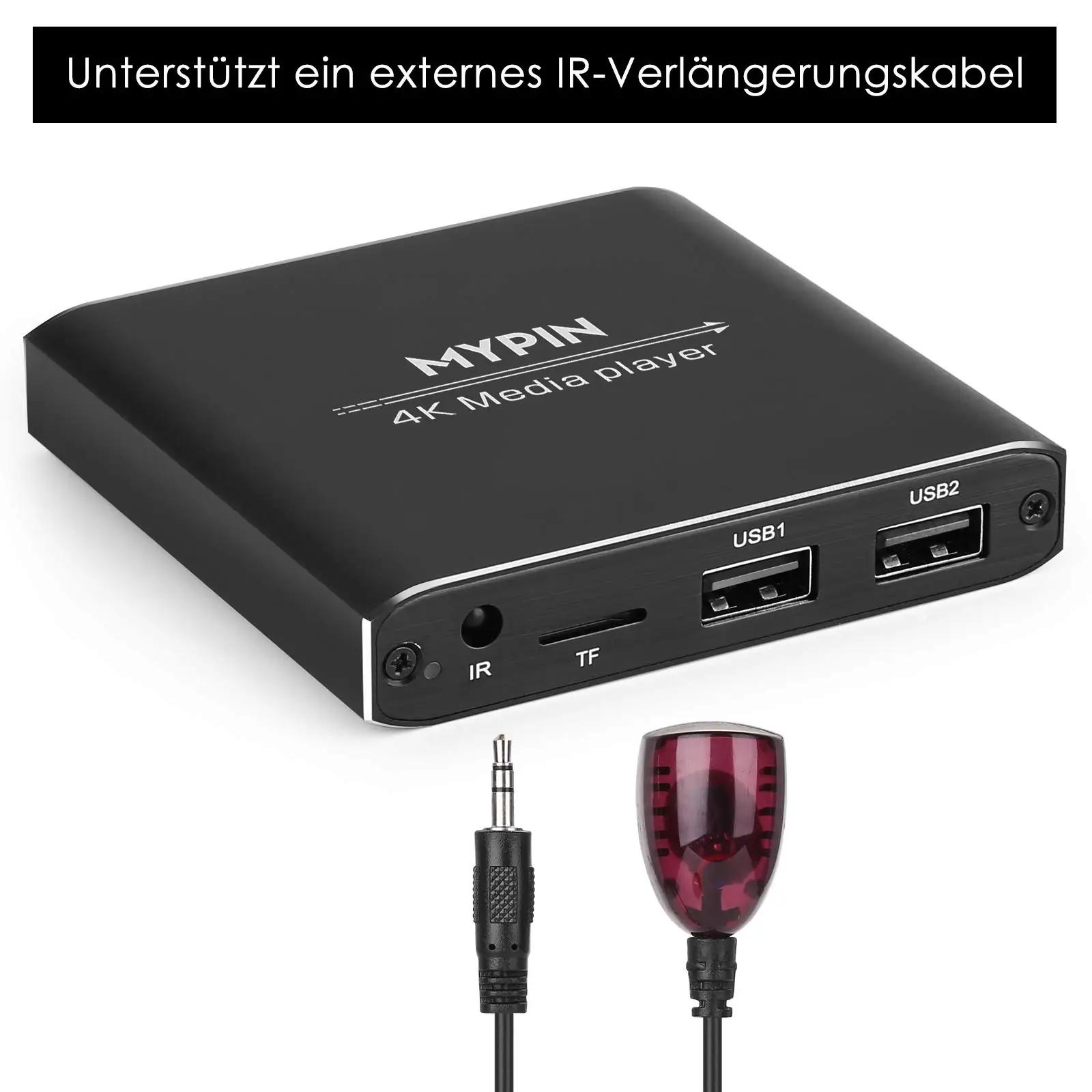 MYPIN kompaktne 4K meediapleier — kodukino lahendus – pilt 8