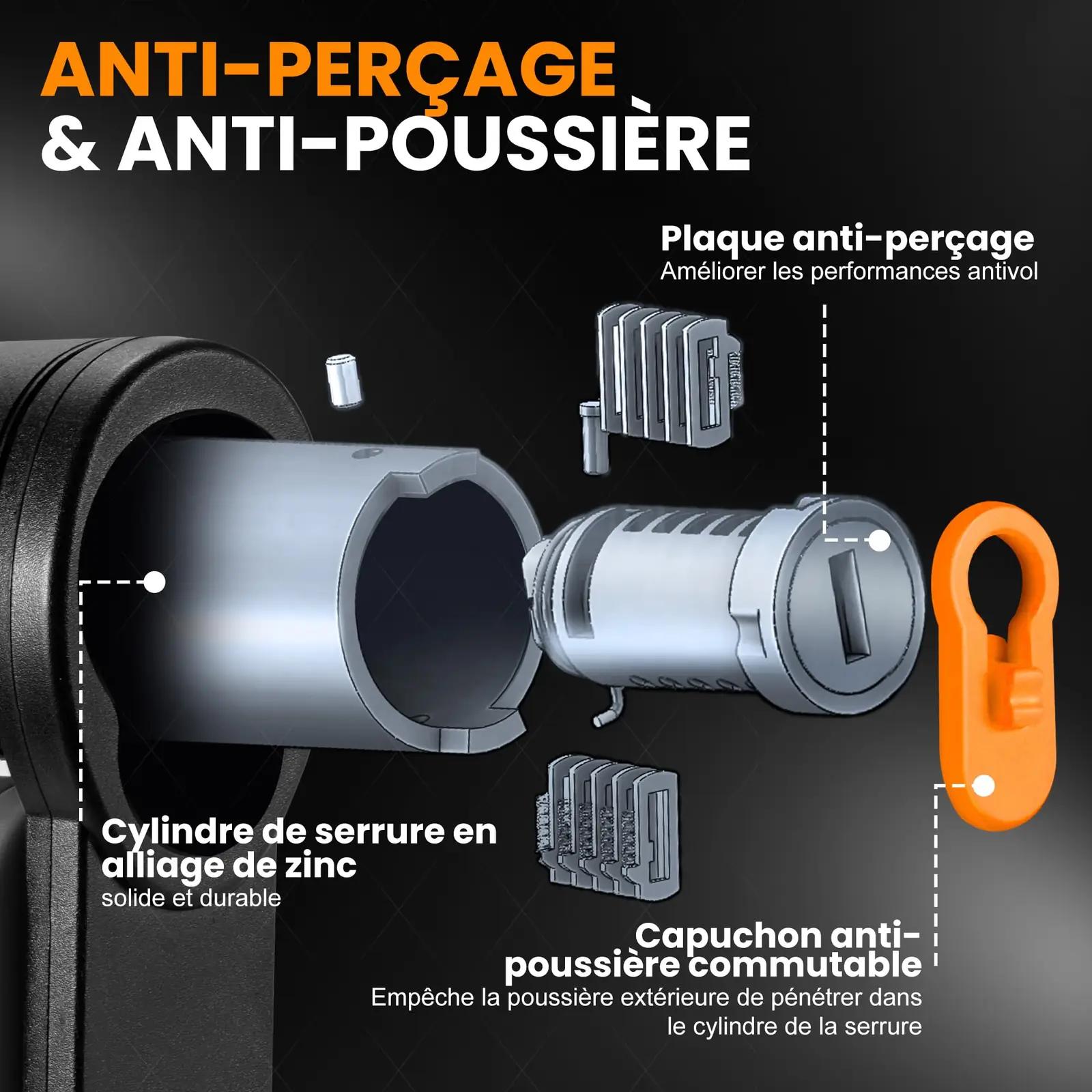 HIPARK HD9006 jalgrattatarvikud – detailne lähivaade