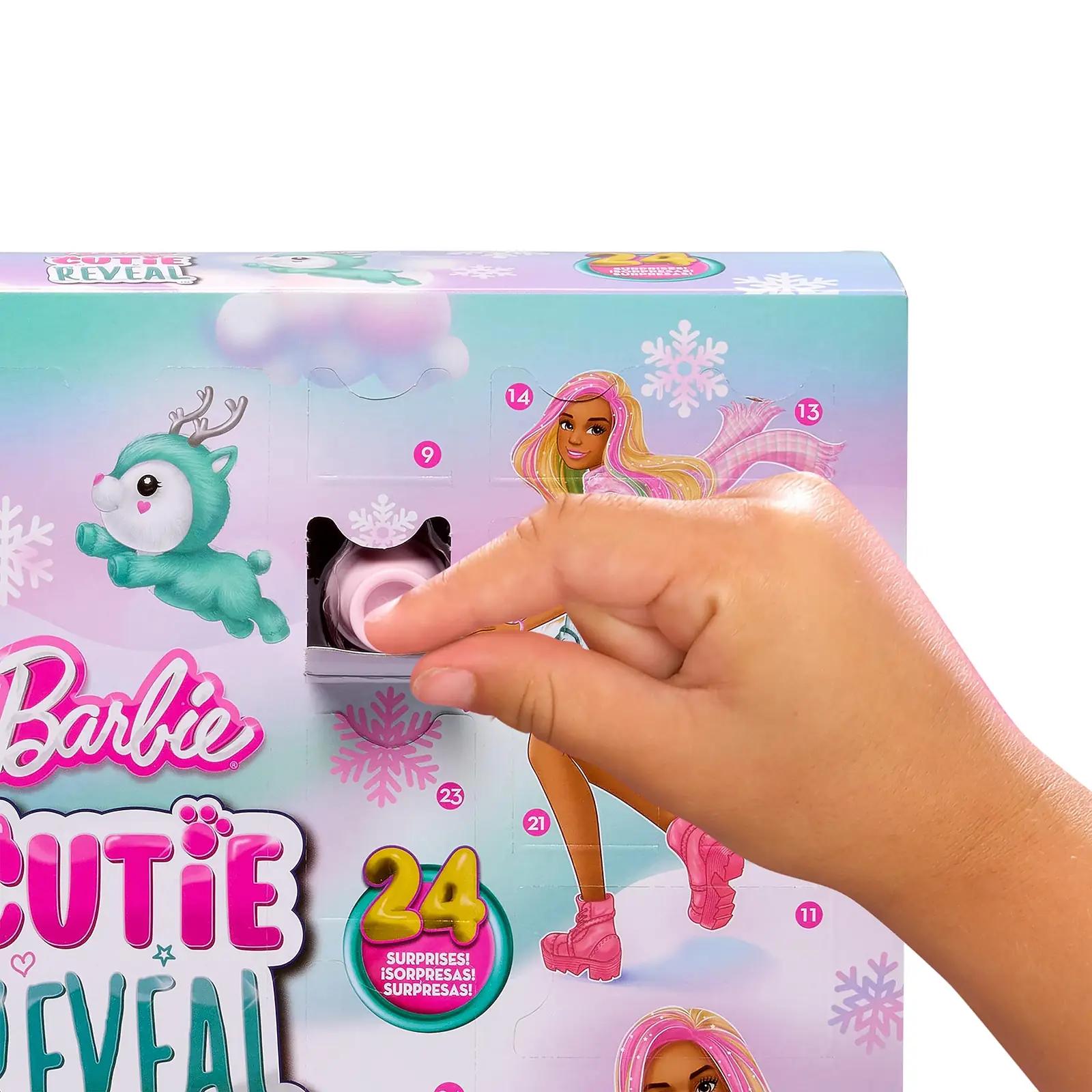 Barbie stiilne plastikust advendikalender lastele — kingitus – pilt 6