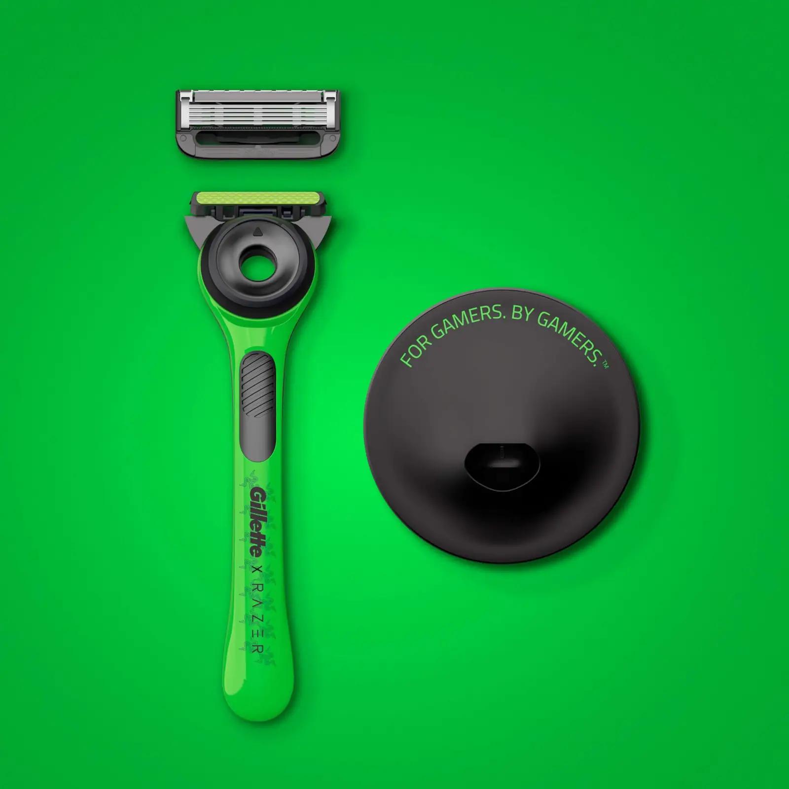 Gillette Labs eriline puhastusega raseerija — must, kaasas – detailne vaade