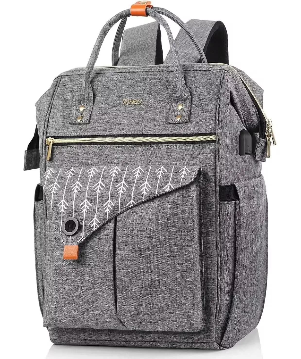RJEU elegantne polyester seljakott 17,3″ sülearvutile