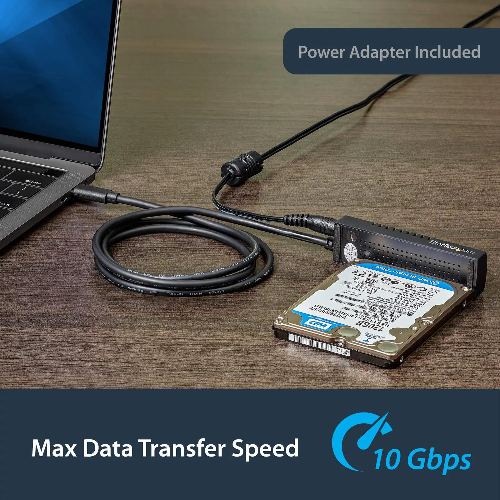 StarTech USB-C SATA adapter — mugav HDD/SSD ühendus – kasutusnäide