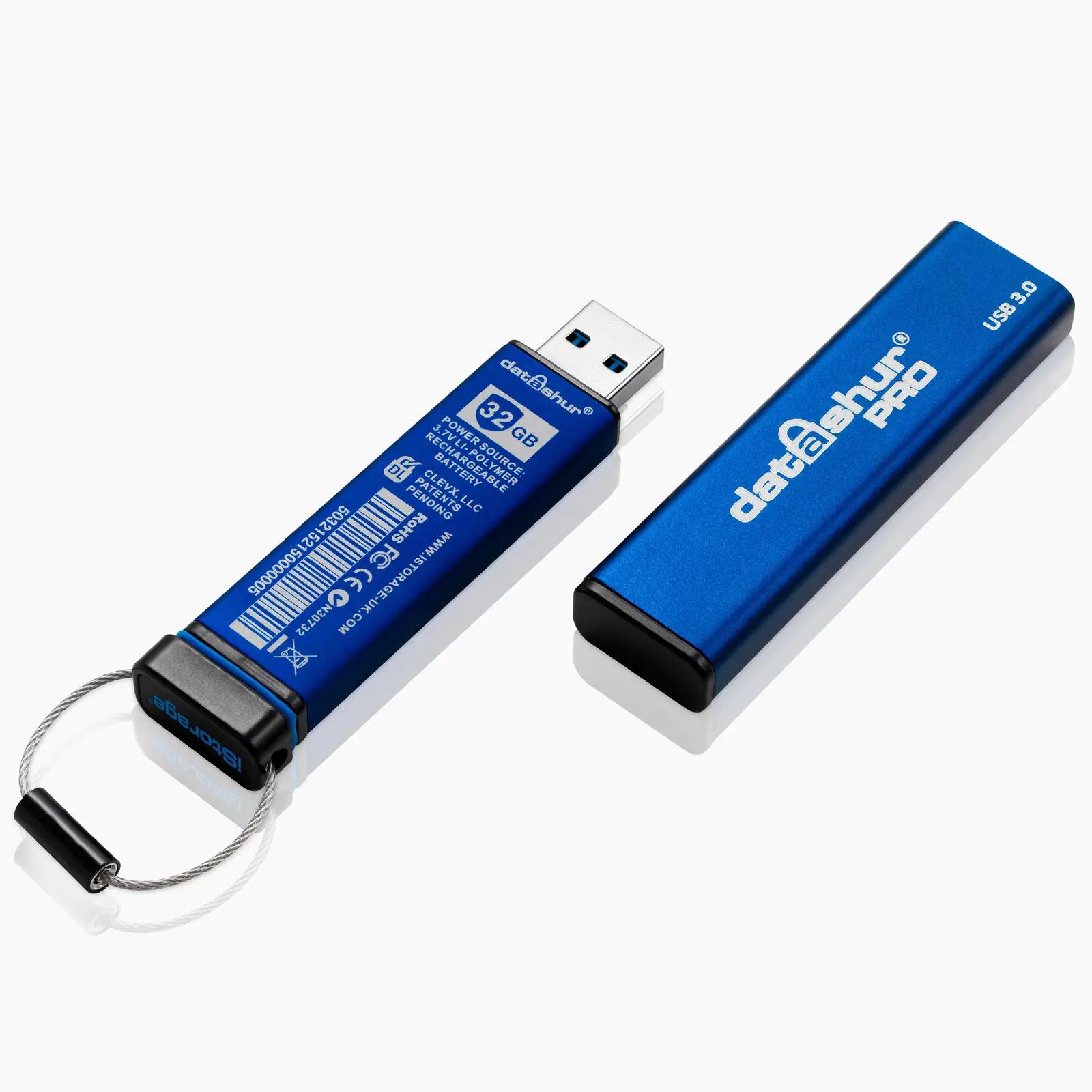 iStorage aluminiumist kaitstud USB-mälupulk — turvaline 8GB – pilt 7