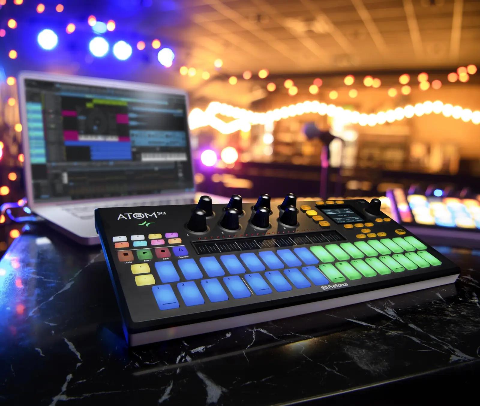 PreSonus muusikainstrumendid ja dj-seadmed ATOM SQ – pakend ja tarvikud