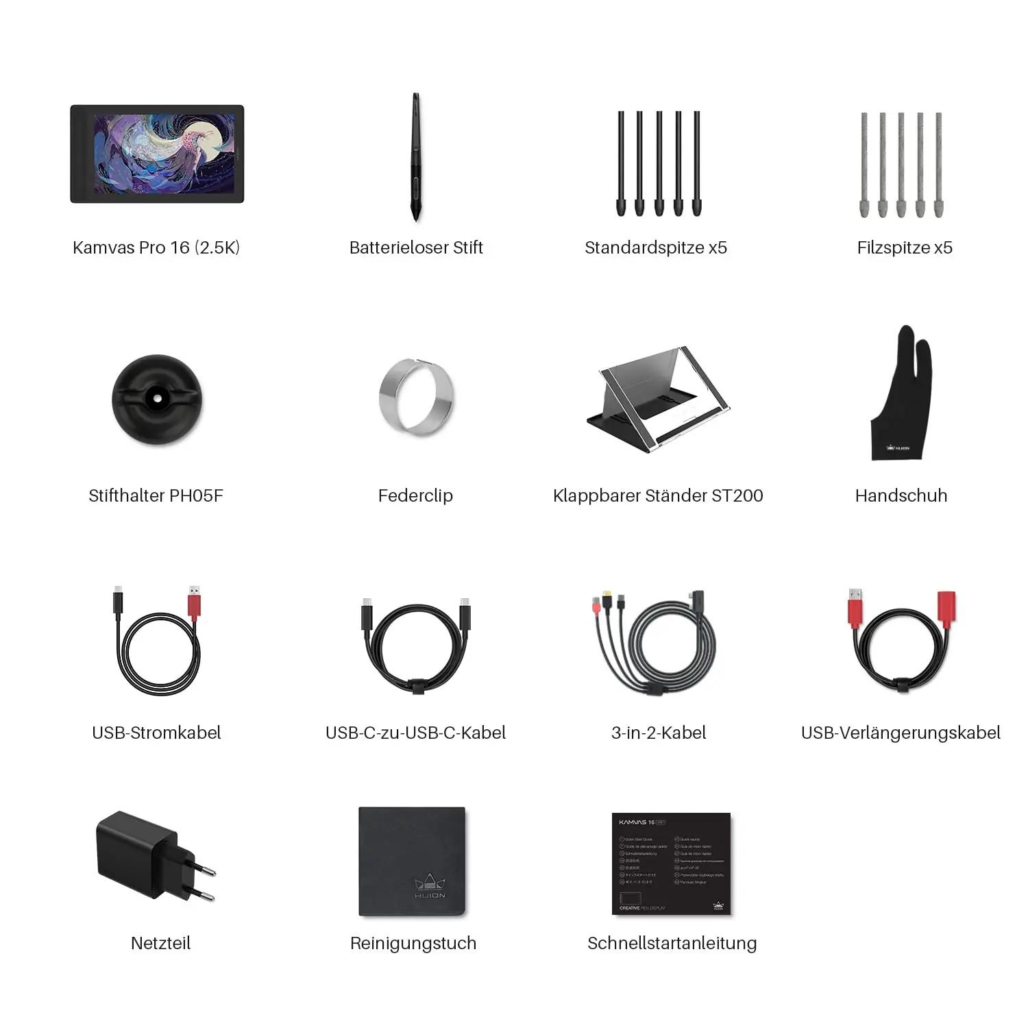 HUION arvutid ja tarvikud Kamvas Pro 16 2.5K – pilt 7