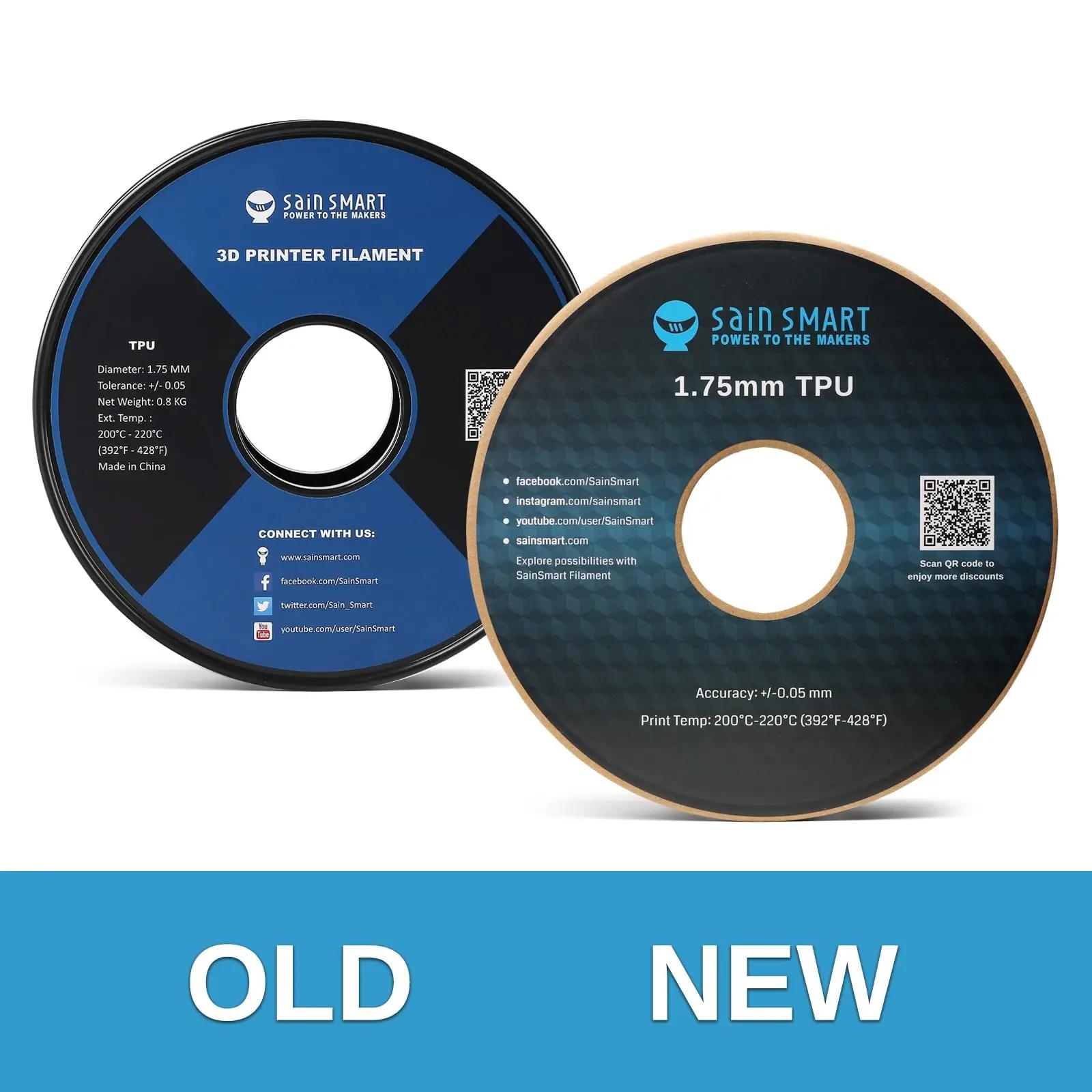 sainsmart elastne TPU filament 1,75 mm – vastupidav ja painduv – lisavaade
