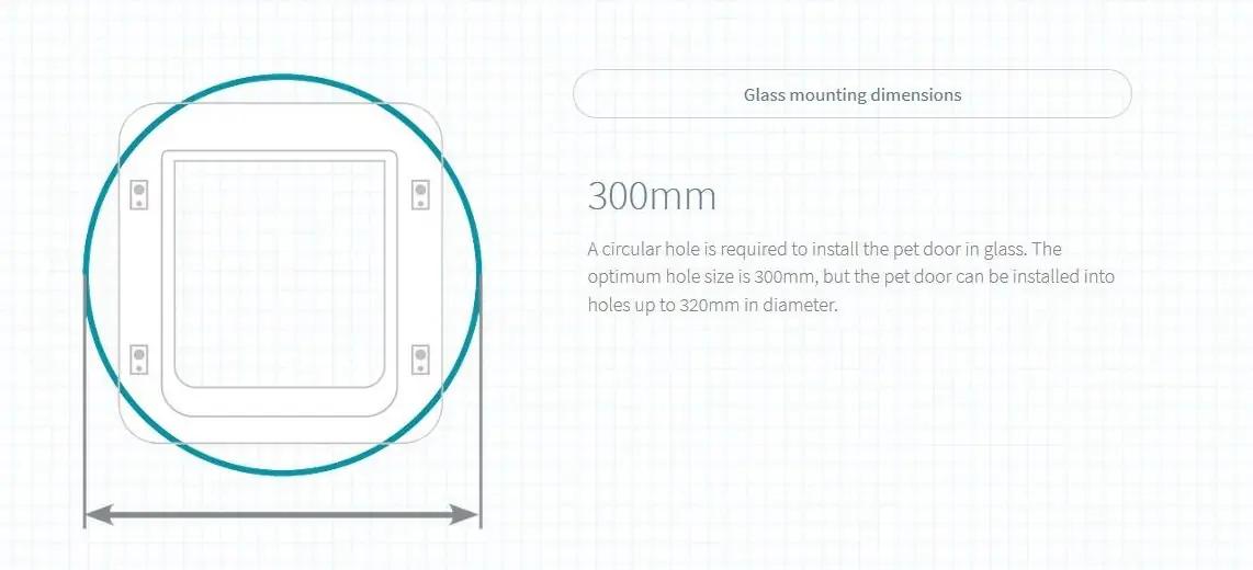 SureFlap valge mikrochip-kassikäik — turvaline sissepääs – pilt 9