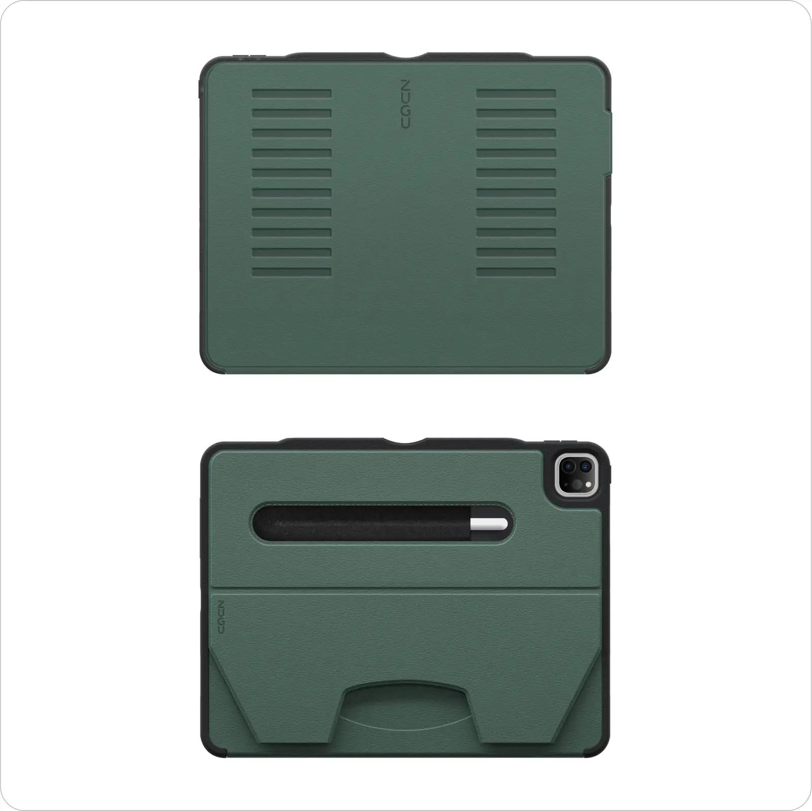 ZUGU CASE elegantne iPad Pro 12.9 kaitsekott – nahkefekt, magnet – pilt 6