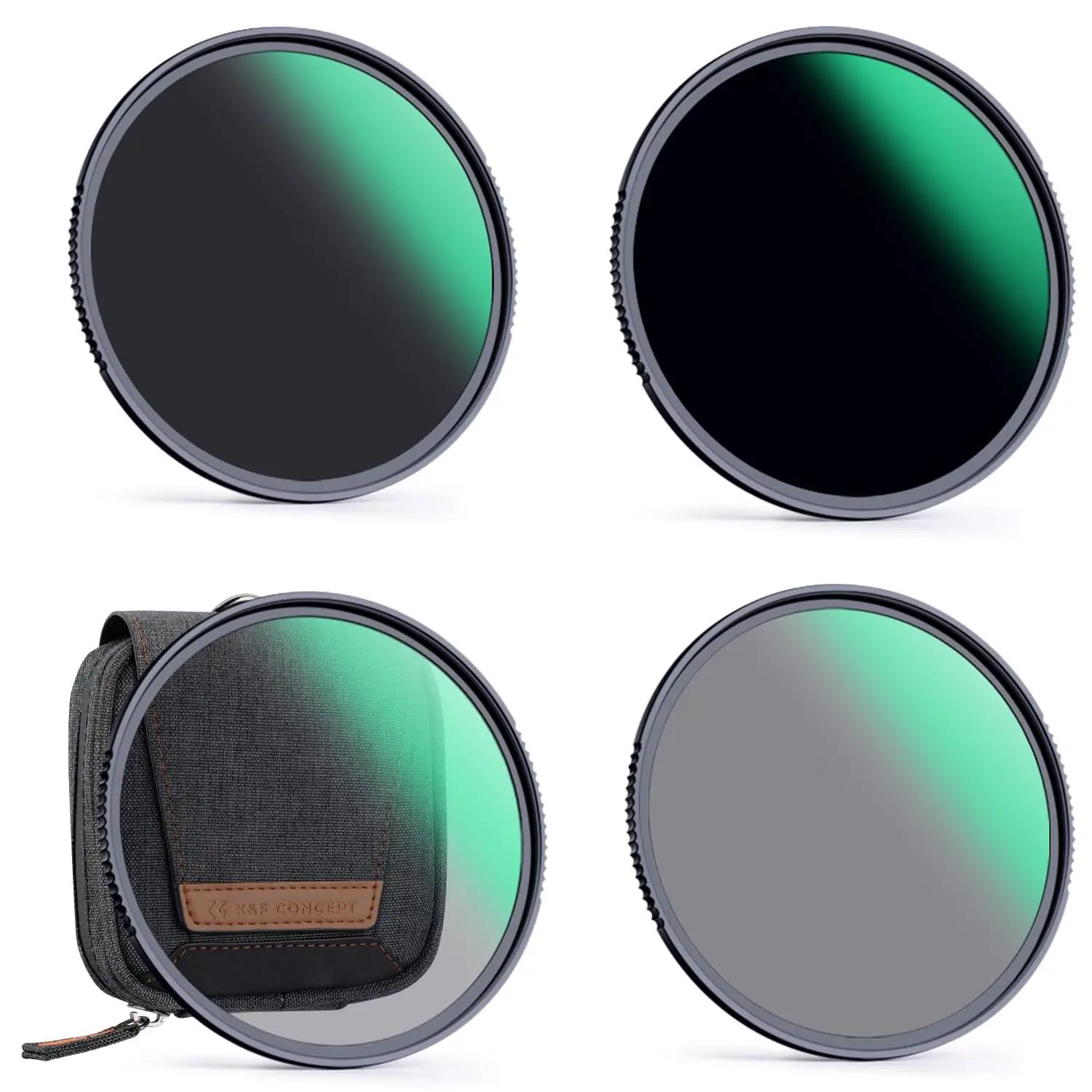 K&F CONCEPT kvaliteetne 82mm ND-filterite komplekt