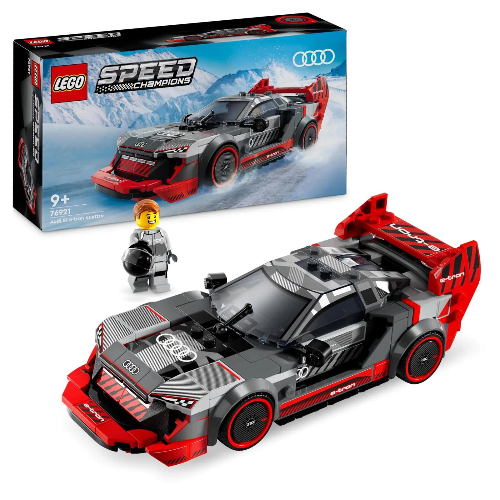 LEGO kiirauto ehitusmäng – Audi S1 e-tron Quattro komplekt