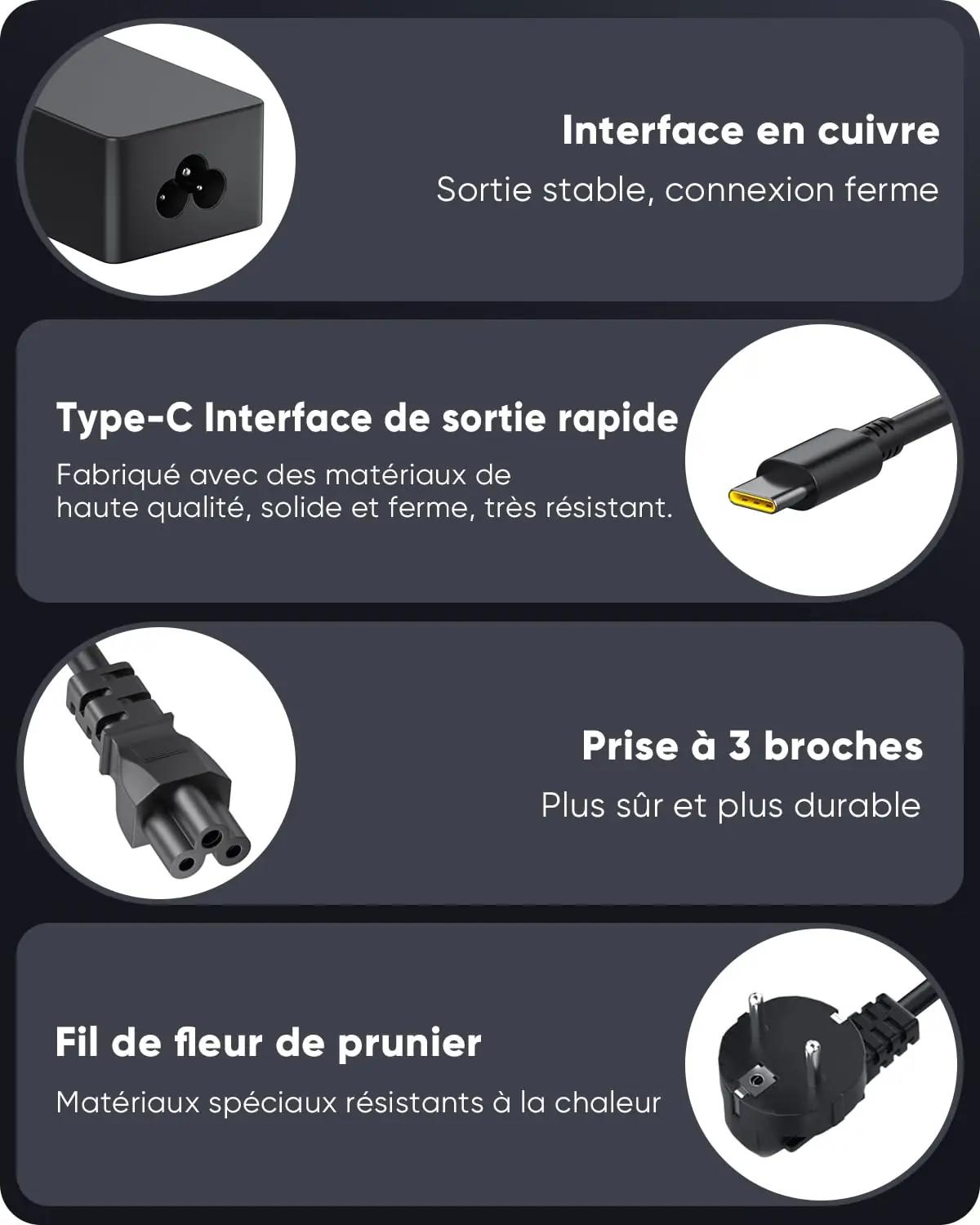 Cindrey 65 W USB-C laadija – kompaktne ja vastupidav laadimine – pilt 7