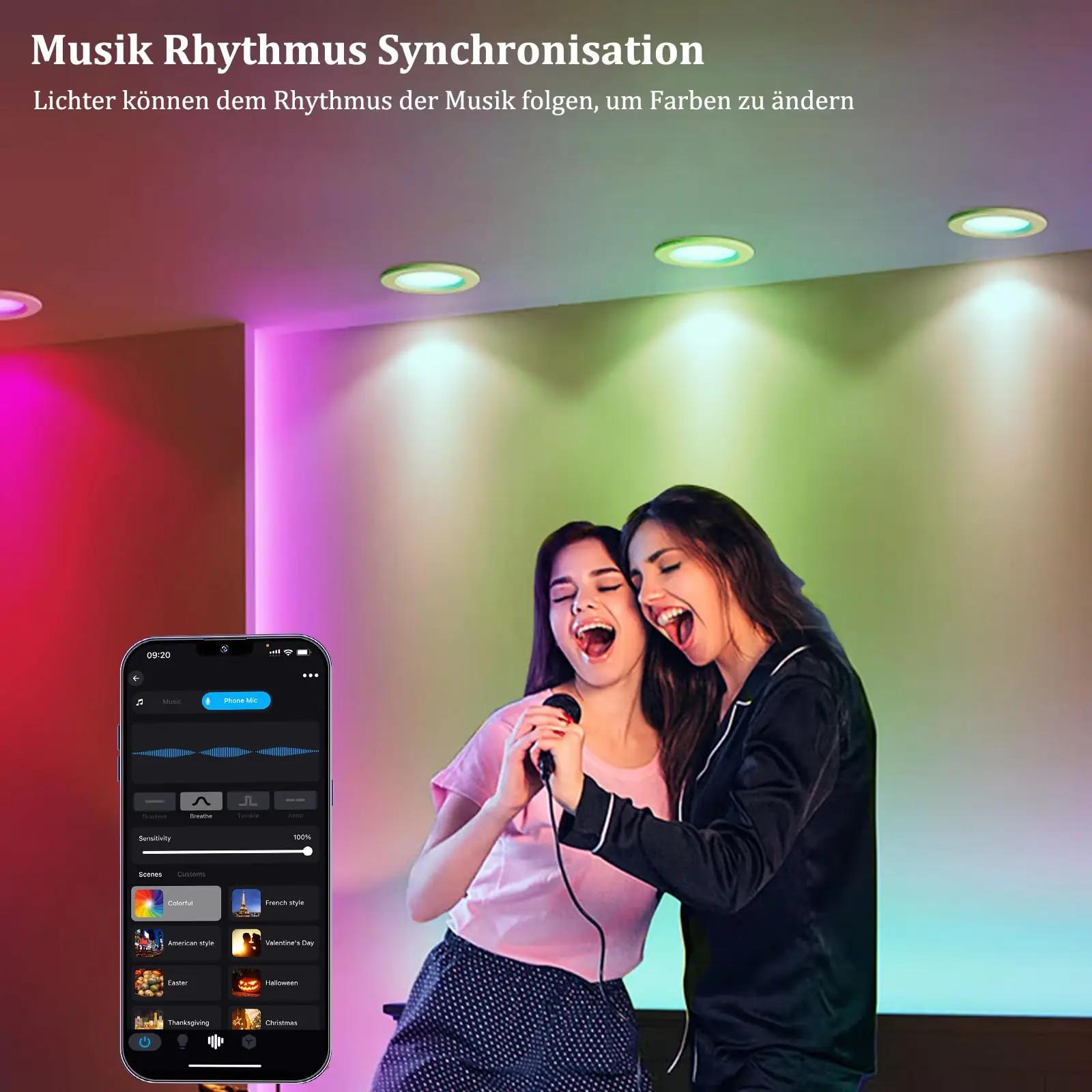 GEYUEYA Home madal profiiliga LED-deckenspot komplekt – pilt 7