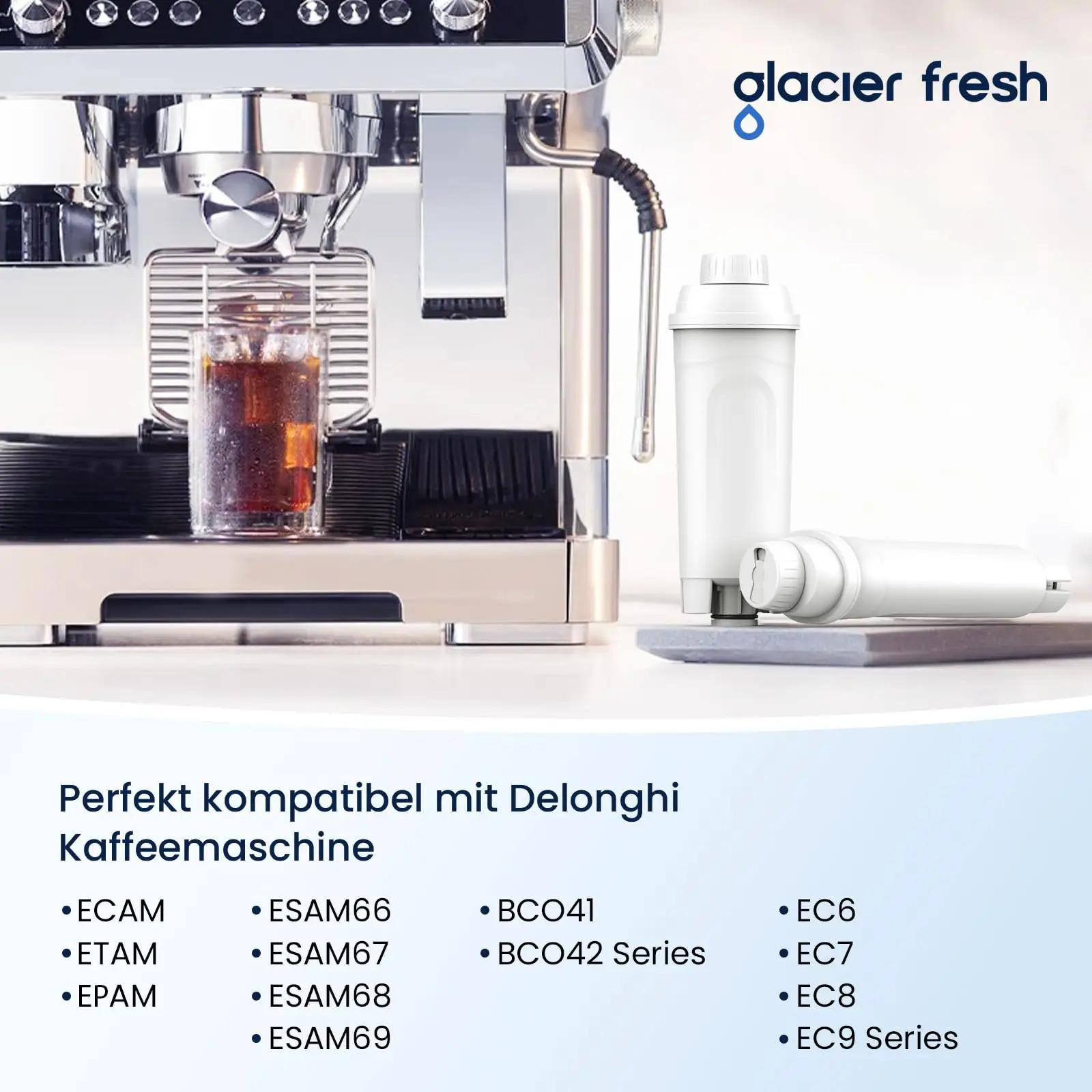 GLACIER FRESH aktiivkõrbefilter kohvimasinale – parem maitse – kasutusnäide