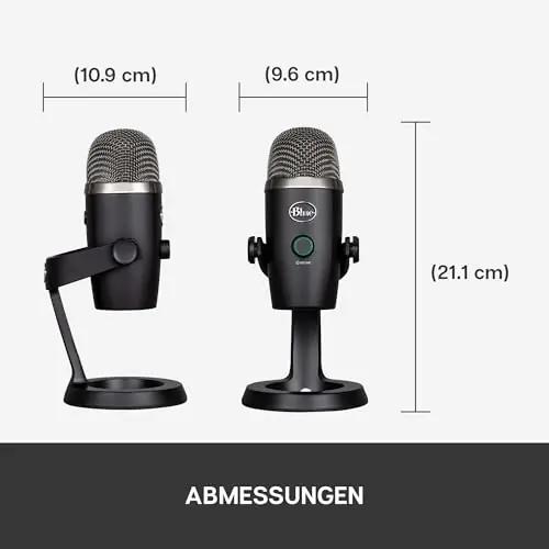 Logitech for Creators Blue Yeti Nano — kompaktne USB-mikrofon – pilt 13