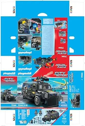 PLAYMOBIL SWAT-maastikusõiduk lastele — kõlav ja valgustusega – pilt 9