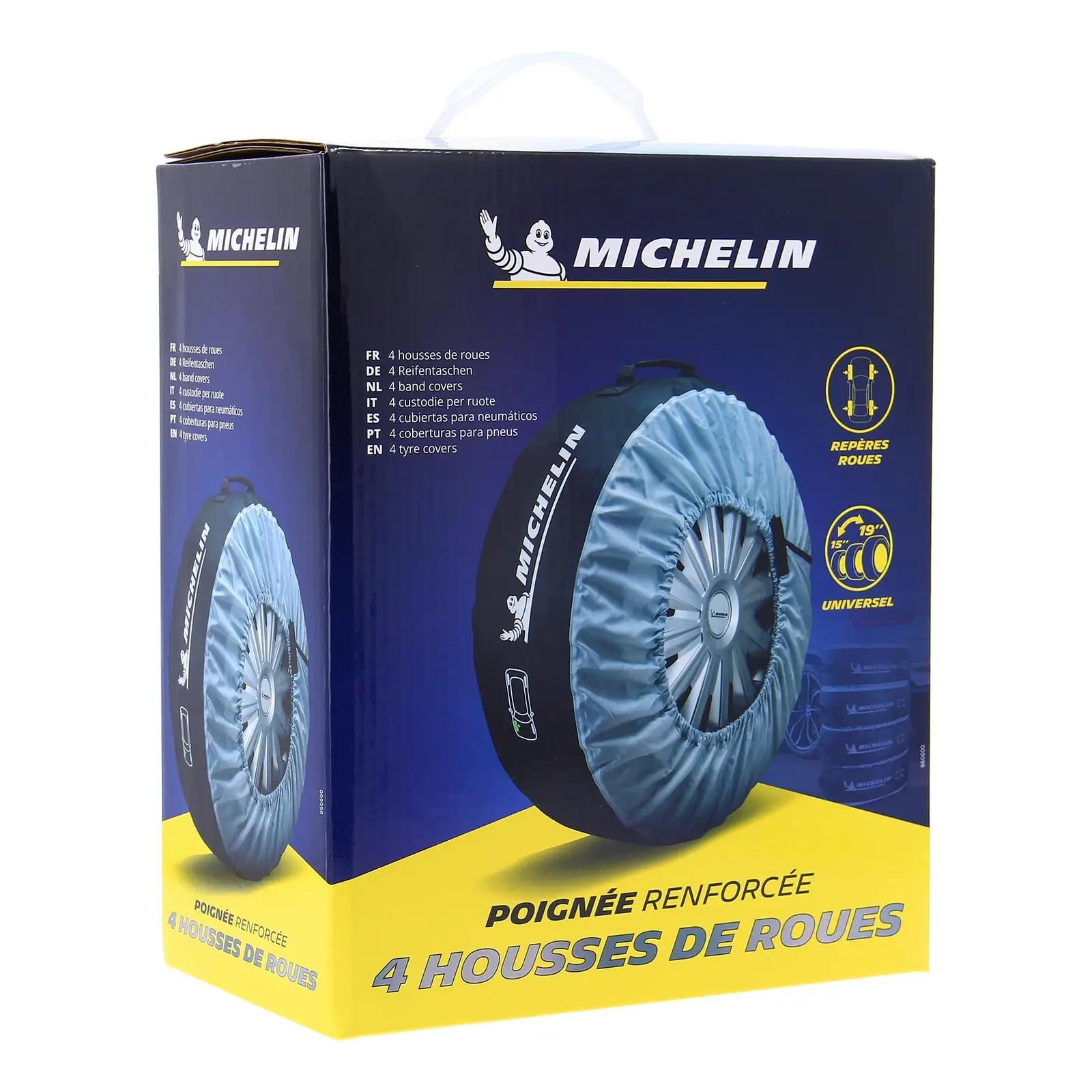 MICHELIN tugev nailonrehvikott 4 rehvale – kaitsev kate – lisavaade