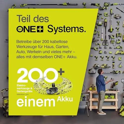 RYOBI kerge akukääre aiatöödeks – täpne 25 mm lõige – pilt 11