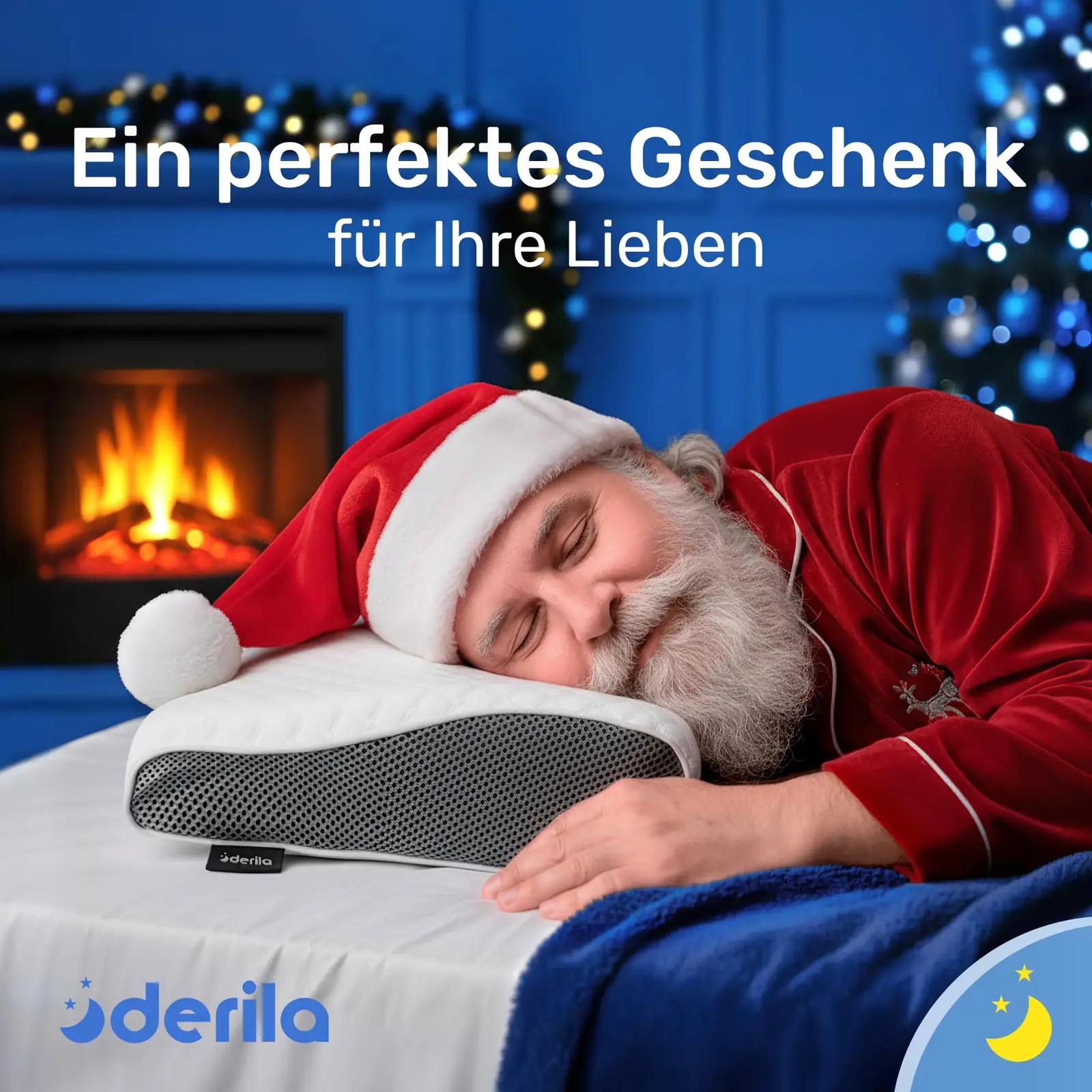 Derila mälumälu padi — ergonoomiline kingsize peapadi – pilt 8