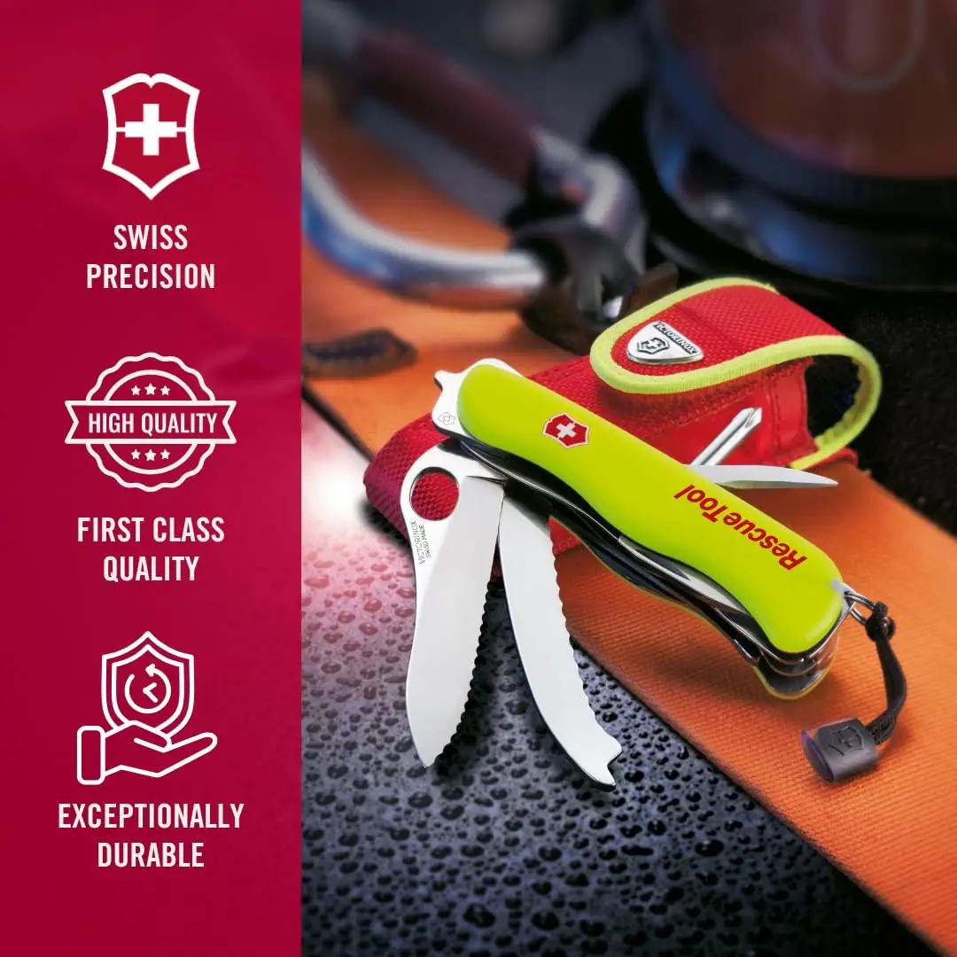 Victorinox vastupidav päästetaskunuga – kollane hädaabi – pilt 6