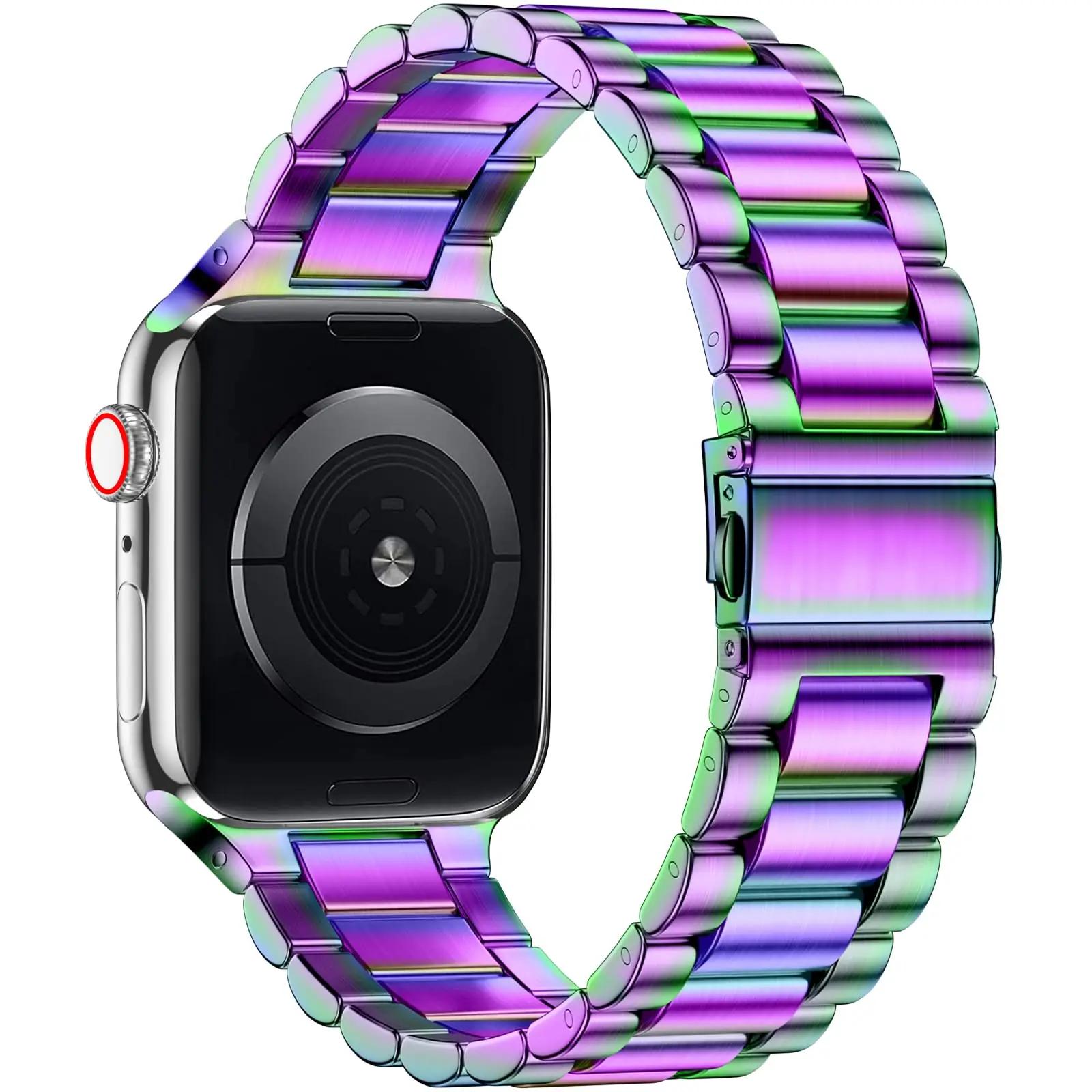 Netolo roostevaba metallrihm Apple Watchile — elegants ja – pilt 8