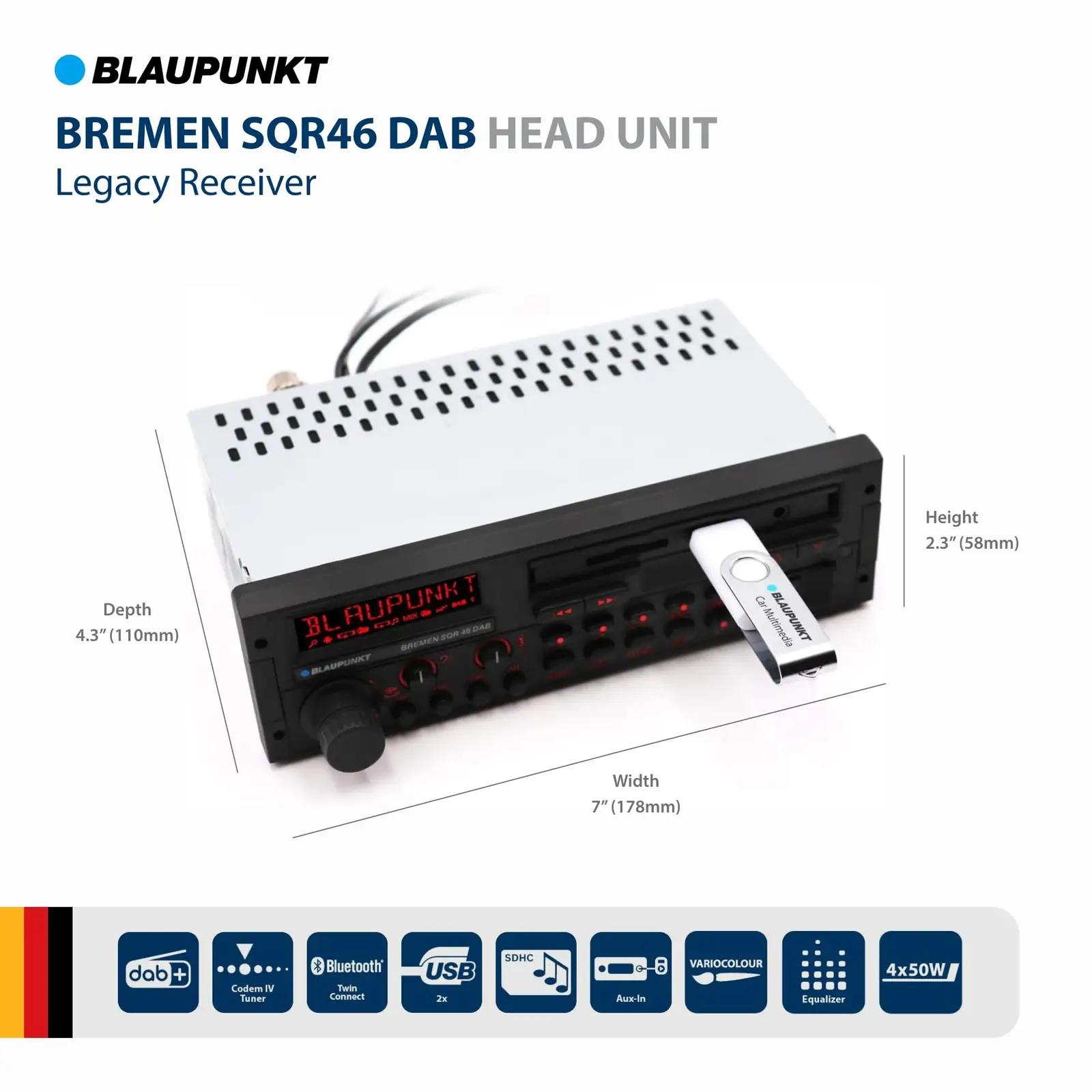 Blaupunkt BREMEN audio ja video – detailne lähivaade