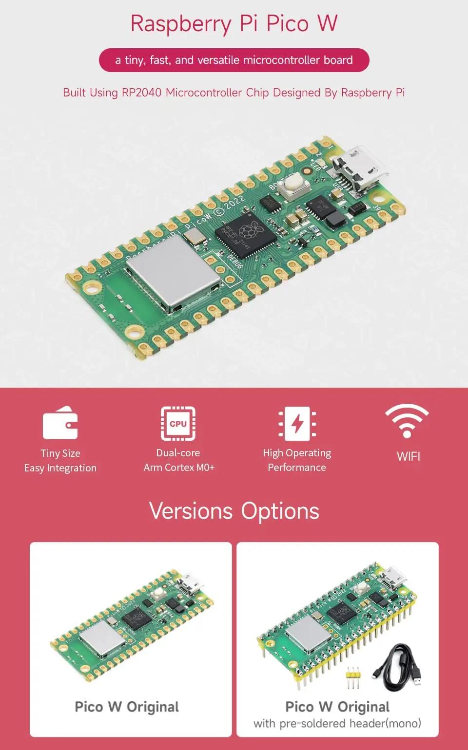 Waveshare kerge ja ühenduv microcontroller – kasutusnäide