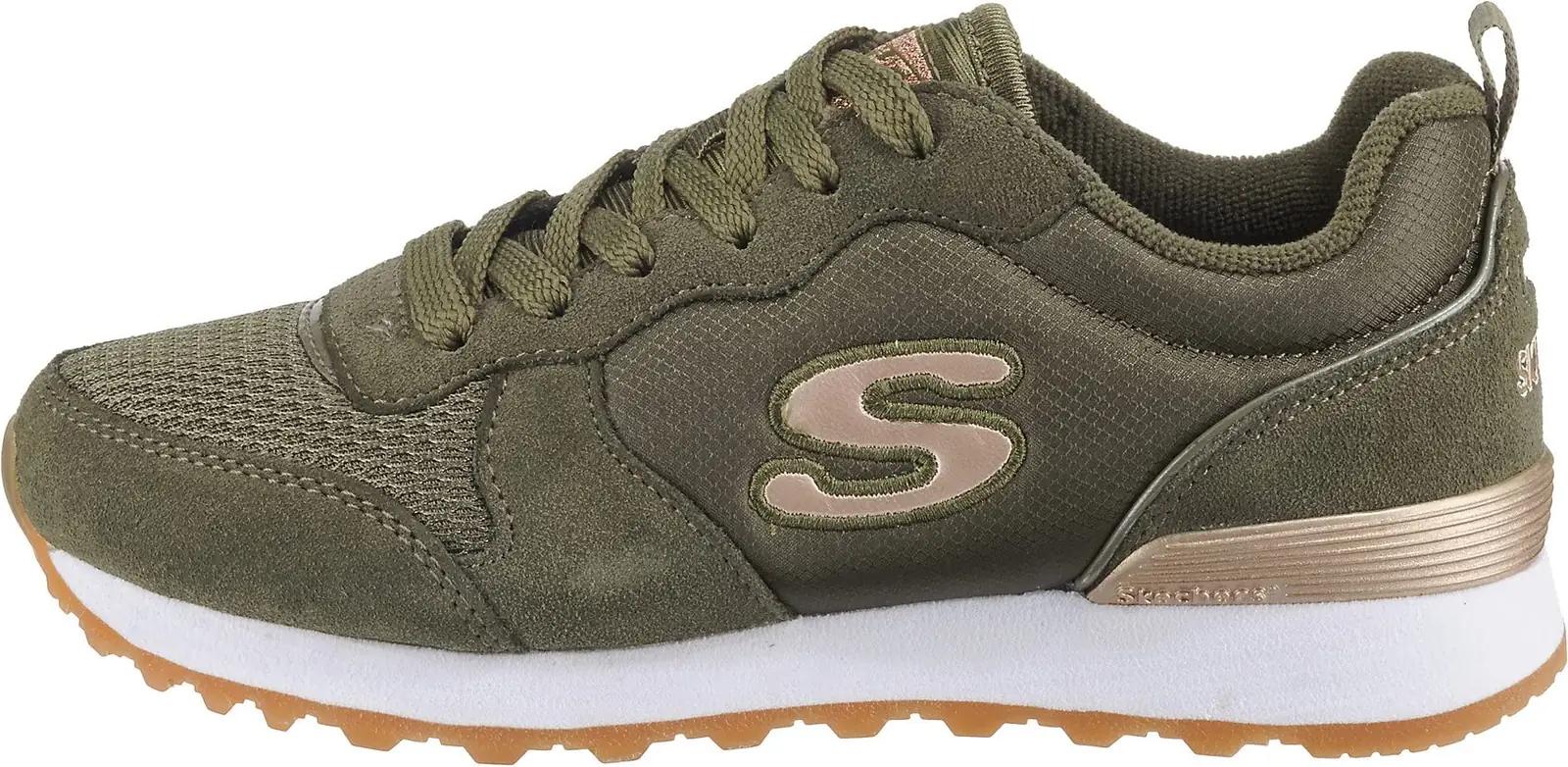 Skechers naiste nahast vabaajajalats – mugav ja stiilne kingitus – detailne vaade