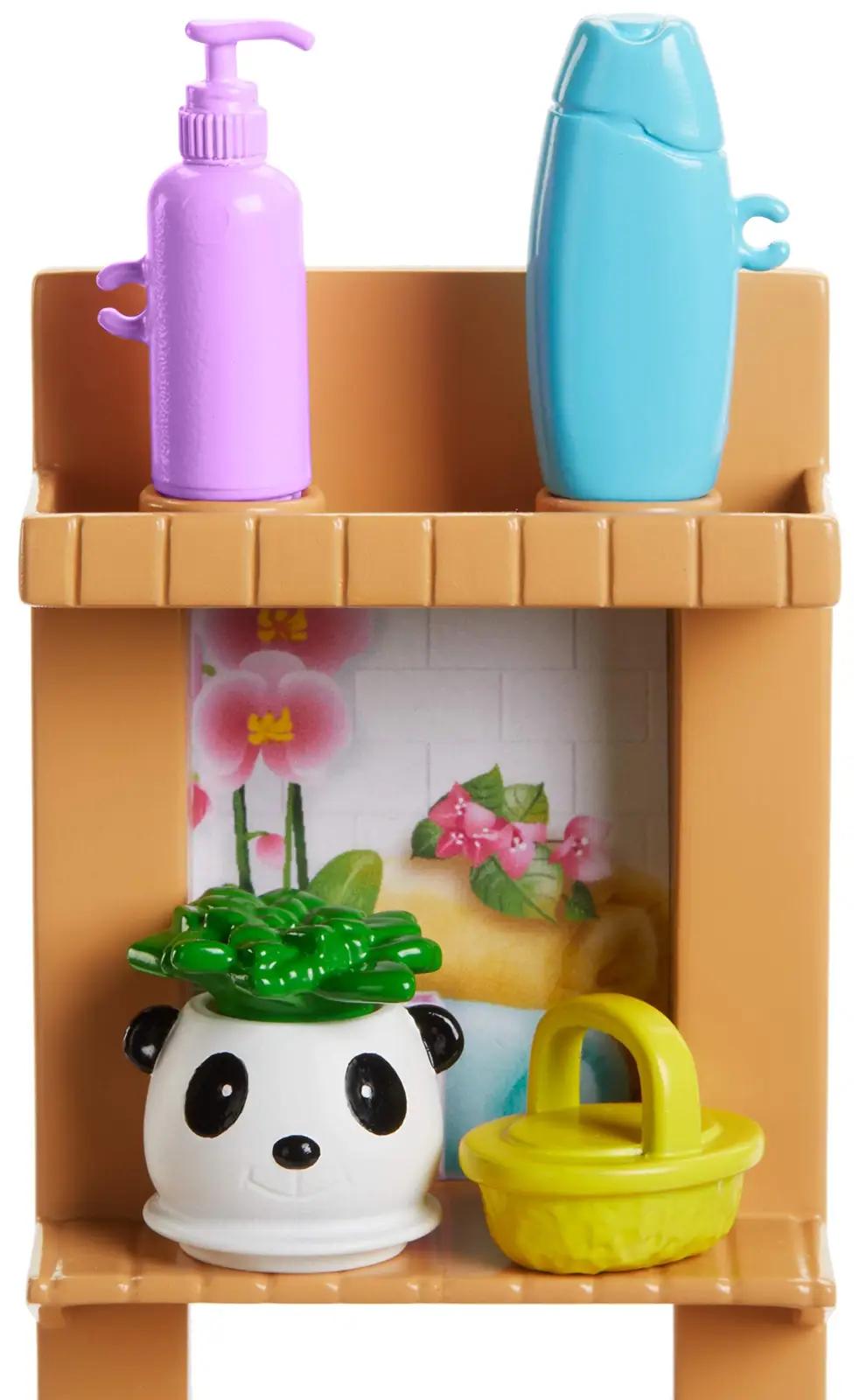 Barbie puidust wellness-mängukomplekt – kingitus tüdrukule – pilt 7