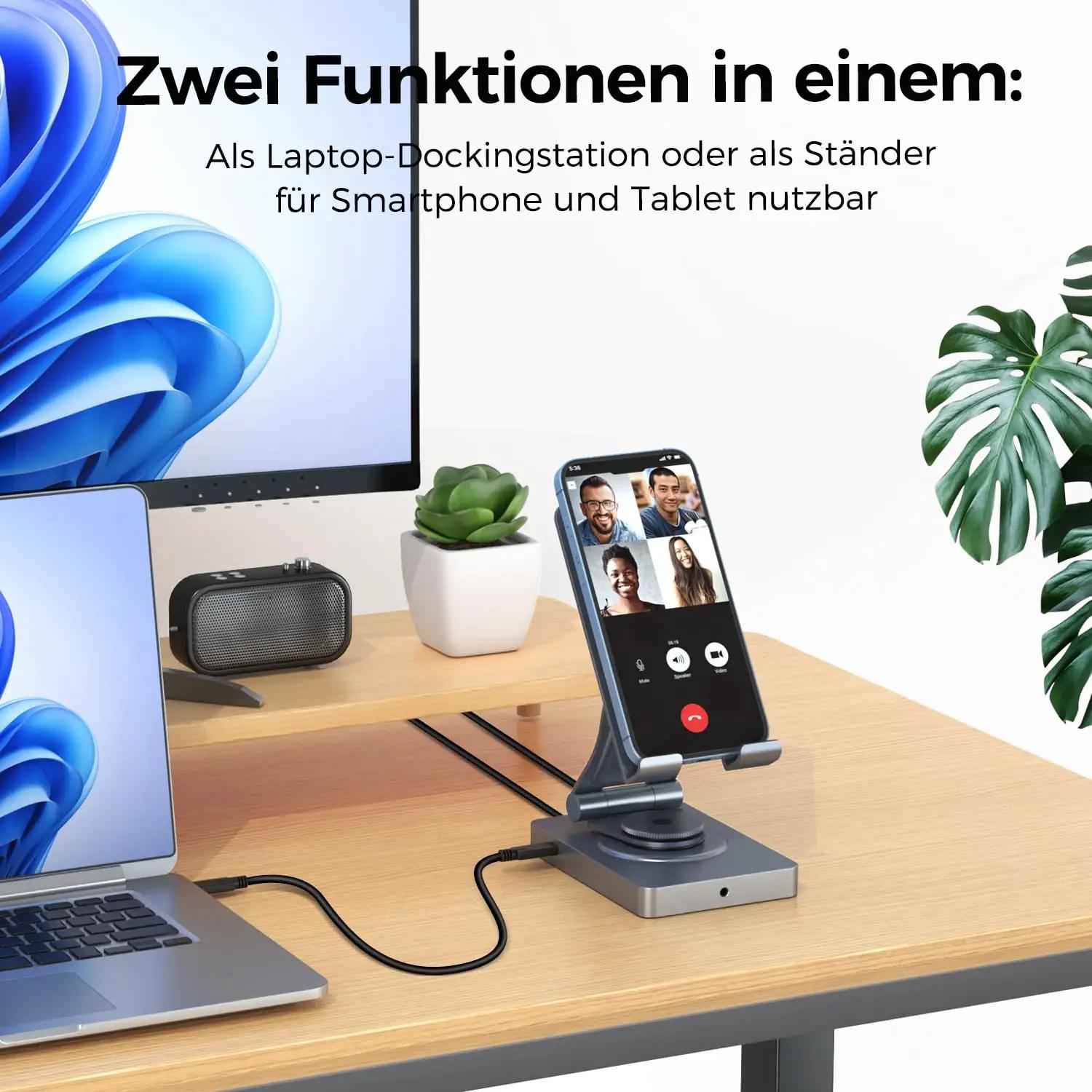 NEWQ alumiiniumist USB-C dokk iPad Pro jaoks — mitmeportne – pilt 6