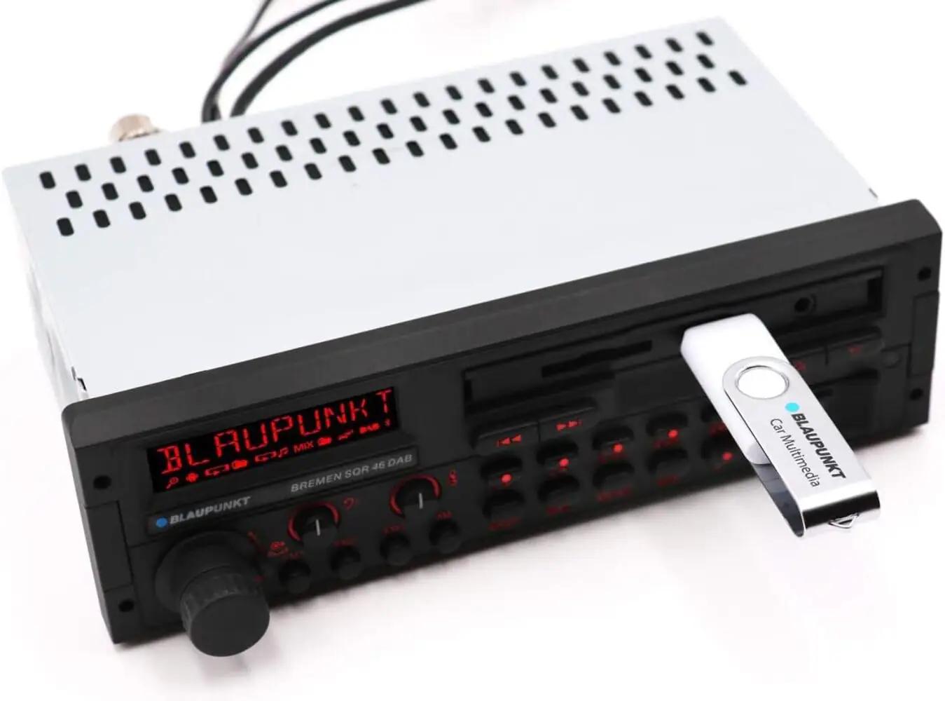 Blaupunkt autoriraadio BREMEN – vanakooli disain ja DAB+ heli – kasutusnäide