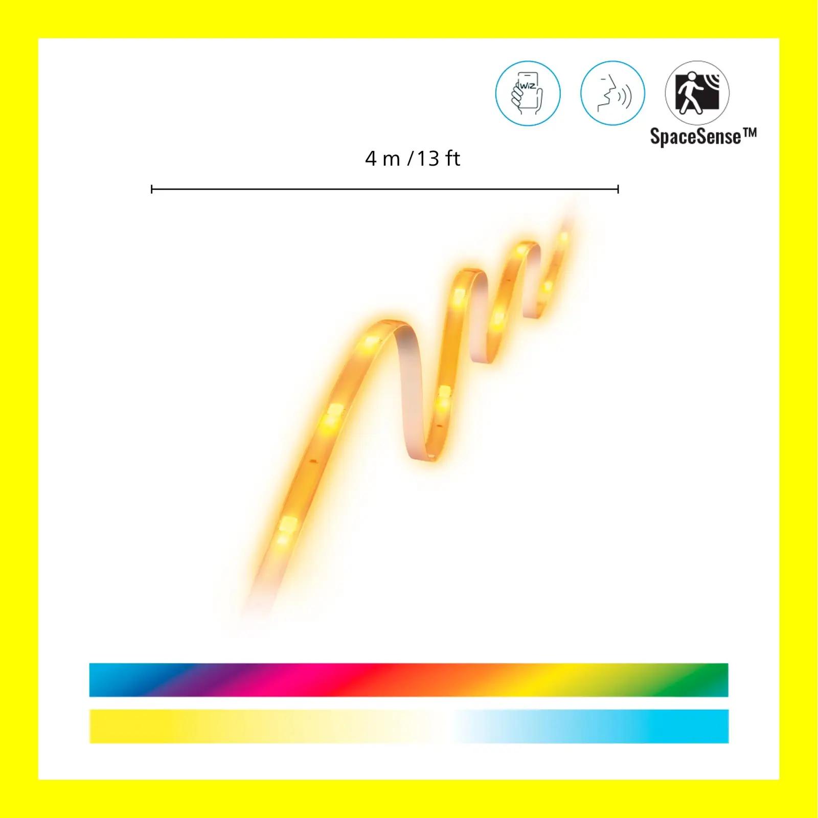 WiZ 929003244801 led-ribad – detailne lähivaade