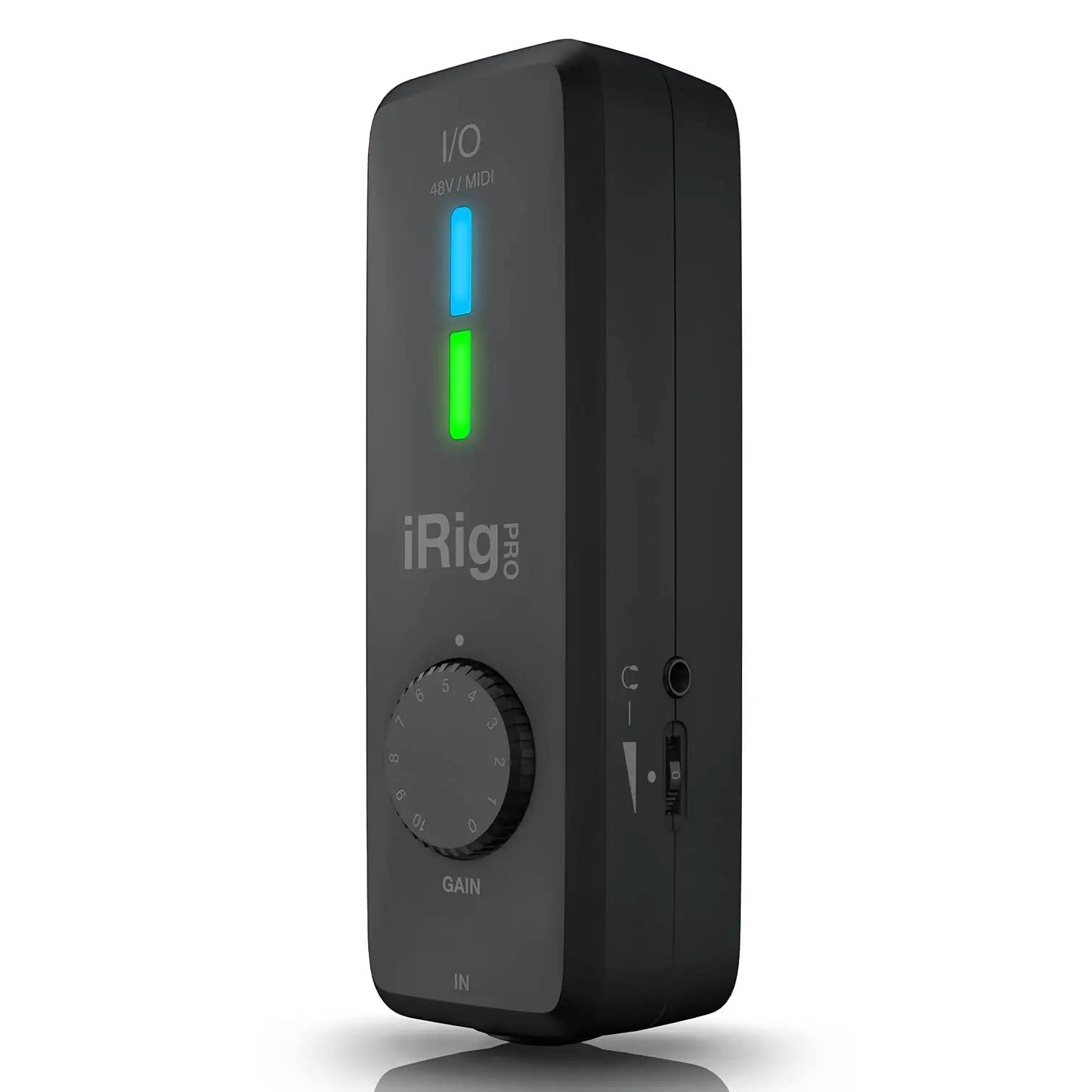 IK Multimedia iRig Pro I/O — kompaktne mobiilne stuudioaudio