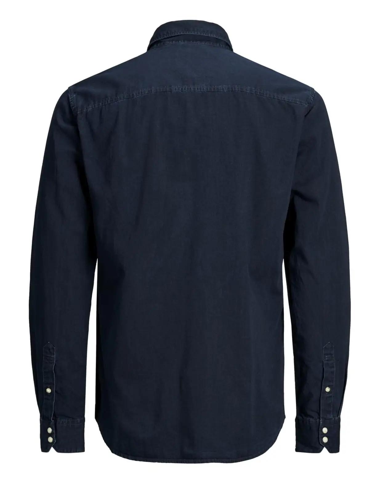 JACK & JONES 12138115_DarkNavy_628830 t-särgid ja särgid – detailne lähivaade