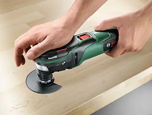 Bosch mitmeotstarbeline tööriist PMF 350 CES – komplekt kohvris – pakend ja tarvikud