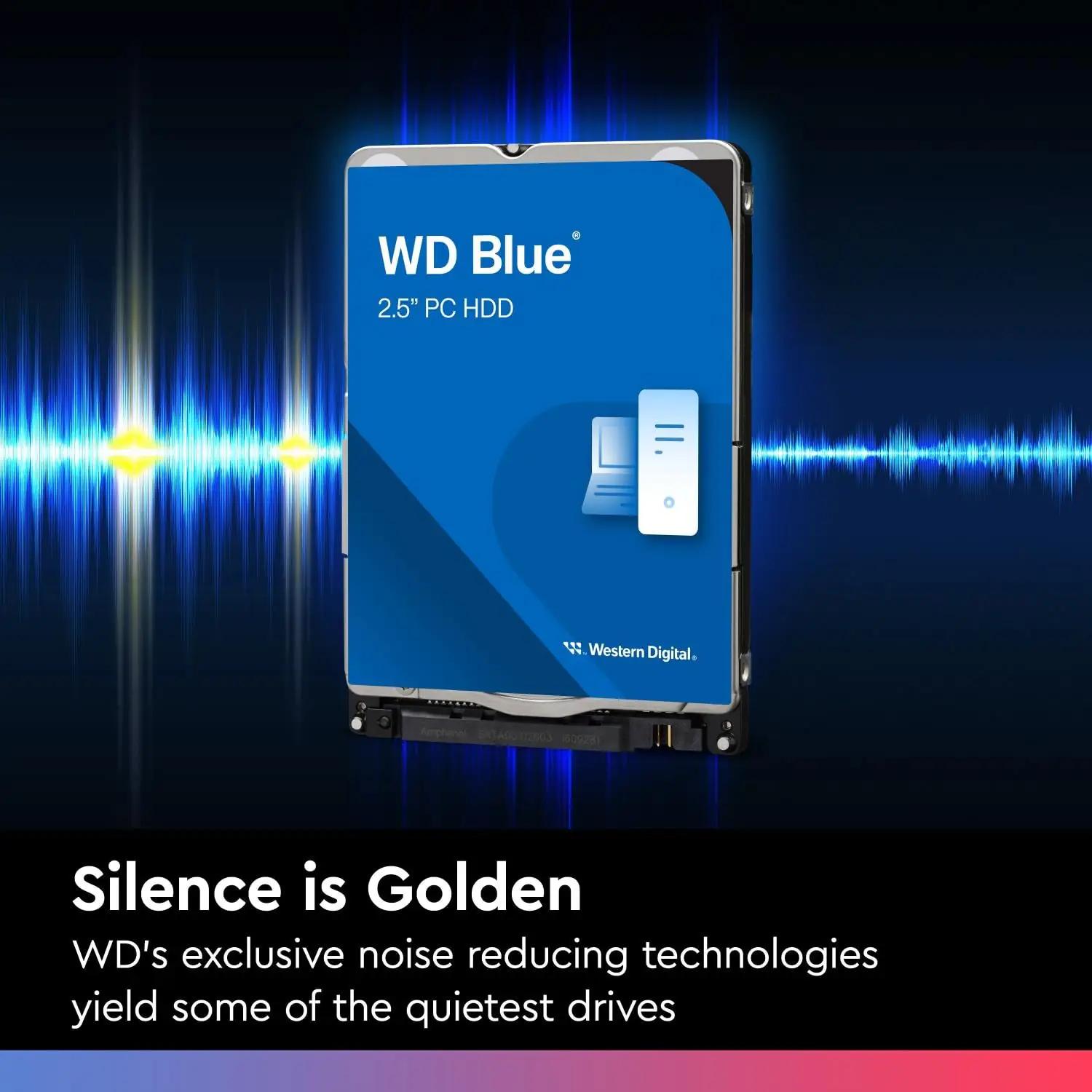 Western Digital WD Blue 1 TB 2,5” – vaikne ja usaldusväärne HDD – kasutusnäide