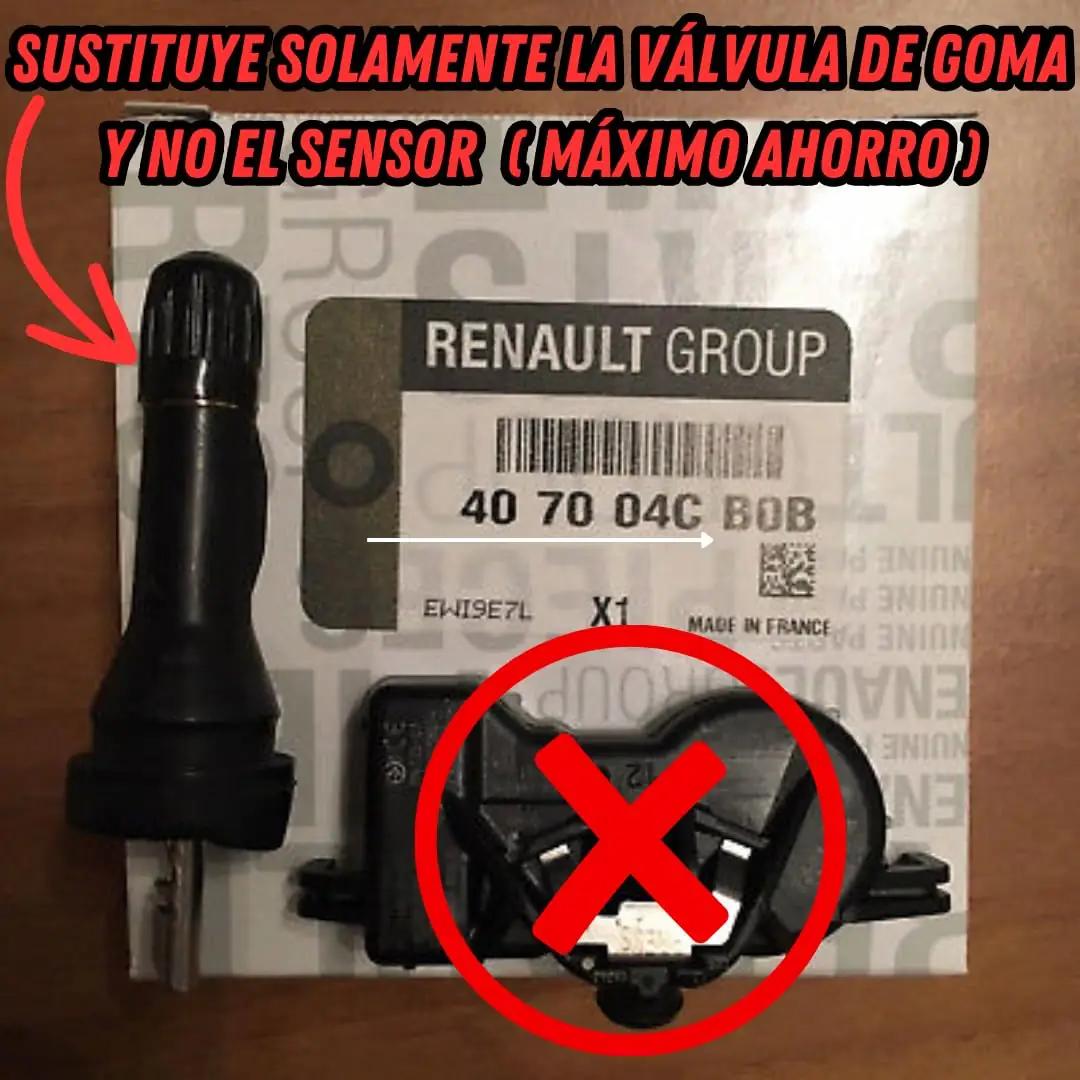 APUKESE roostevabast terasest ventiilikomplekt Renault/Nissanile – kasutusnäide