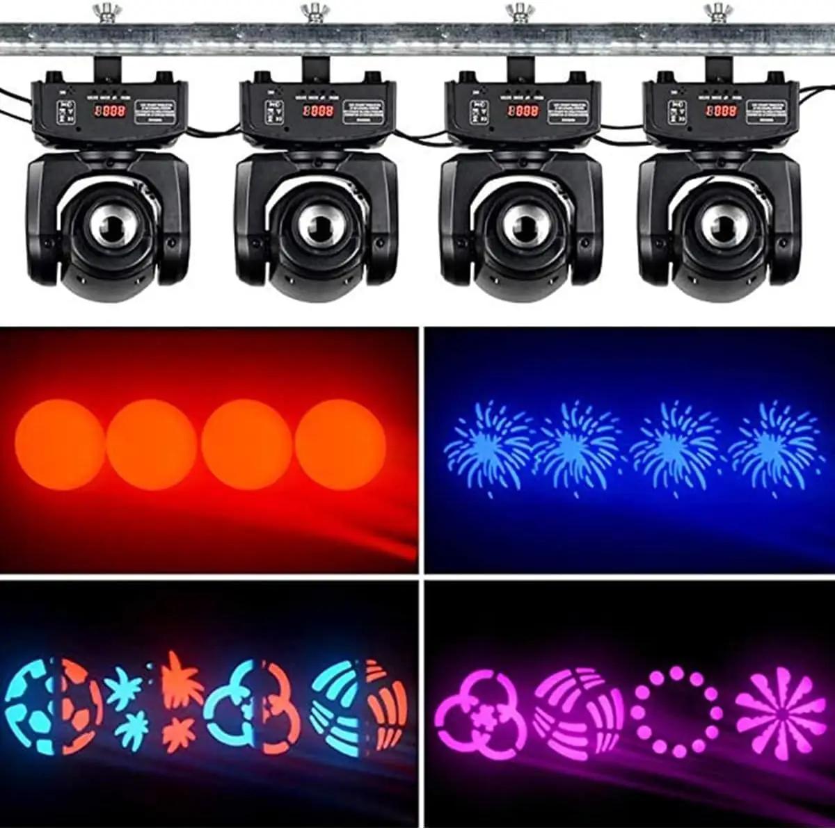 BETOPPER LED-lavalamp 35W – eredad värvid ja gobod – detailne vaade