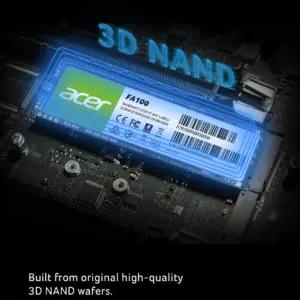 acer FA100 ssd – detailne lähivaade