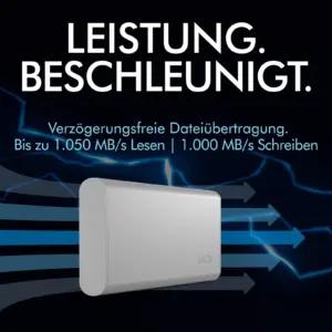 LaCie STKS1000400 ssd – detailne lähivaade