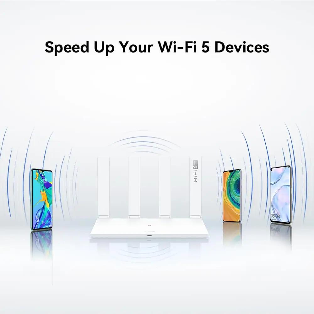 HUAWEI AX3 valge WiFi 6+ ruuter — kiire kodu- ja kontorivõrk – kasutusnäide